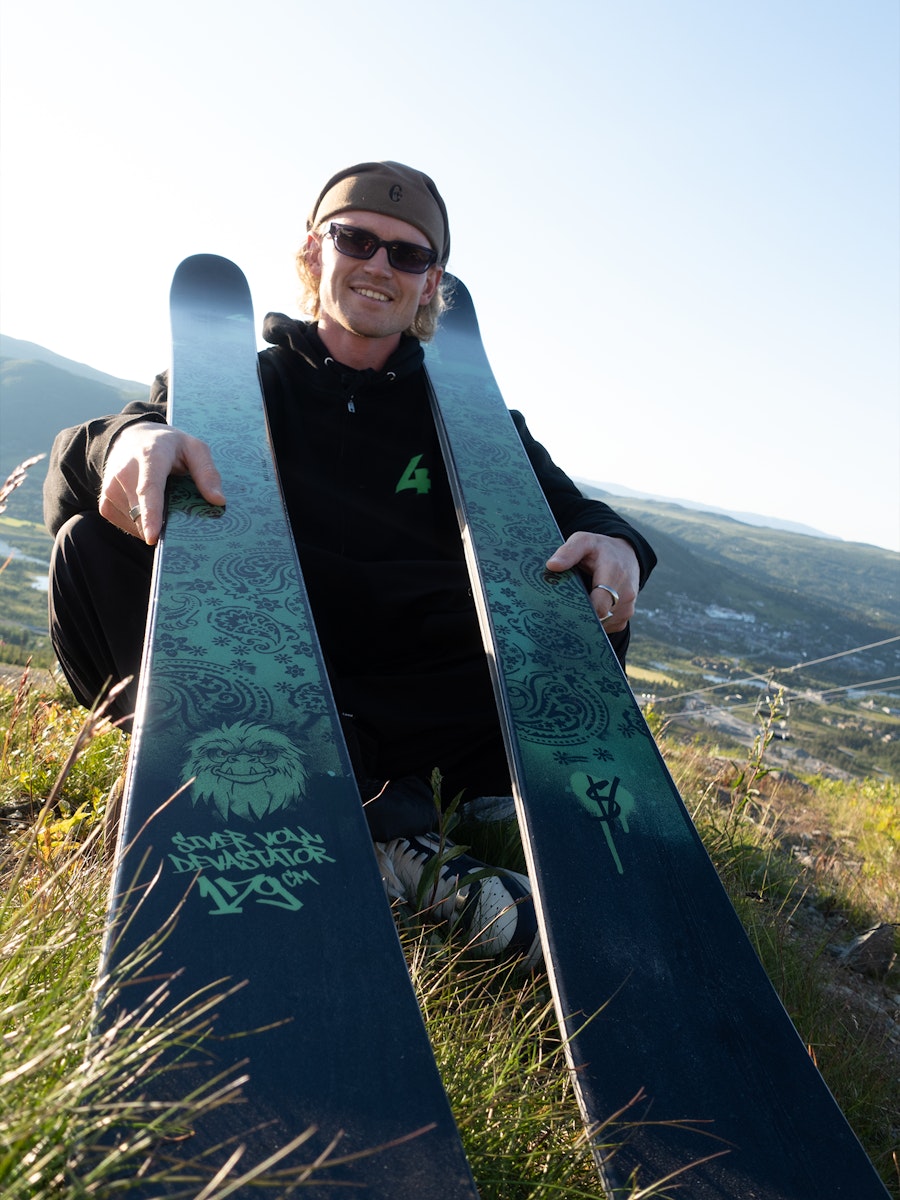 4FRNT Skis Siver Voll
