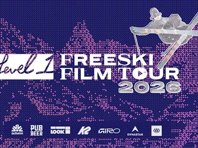 Level 1 Announces 2026 Freeski Film Tour Schedule