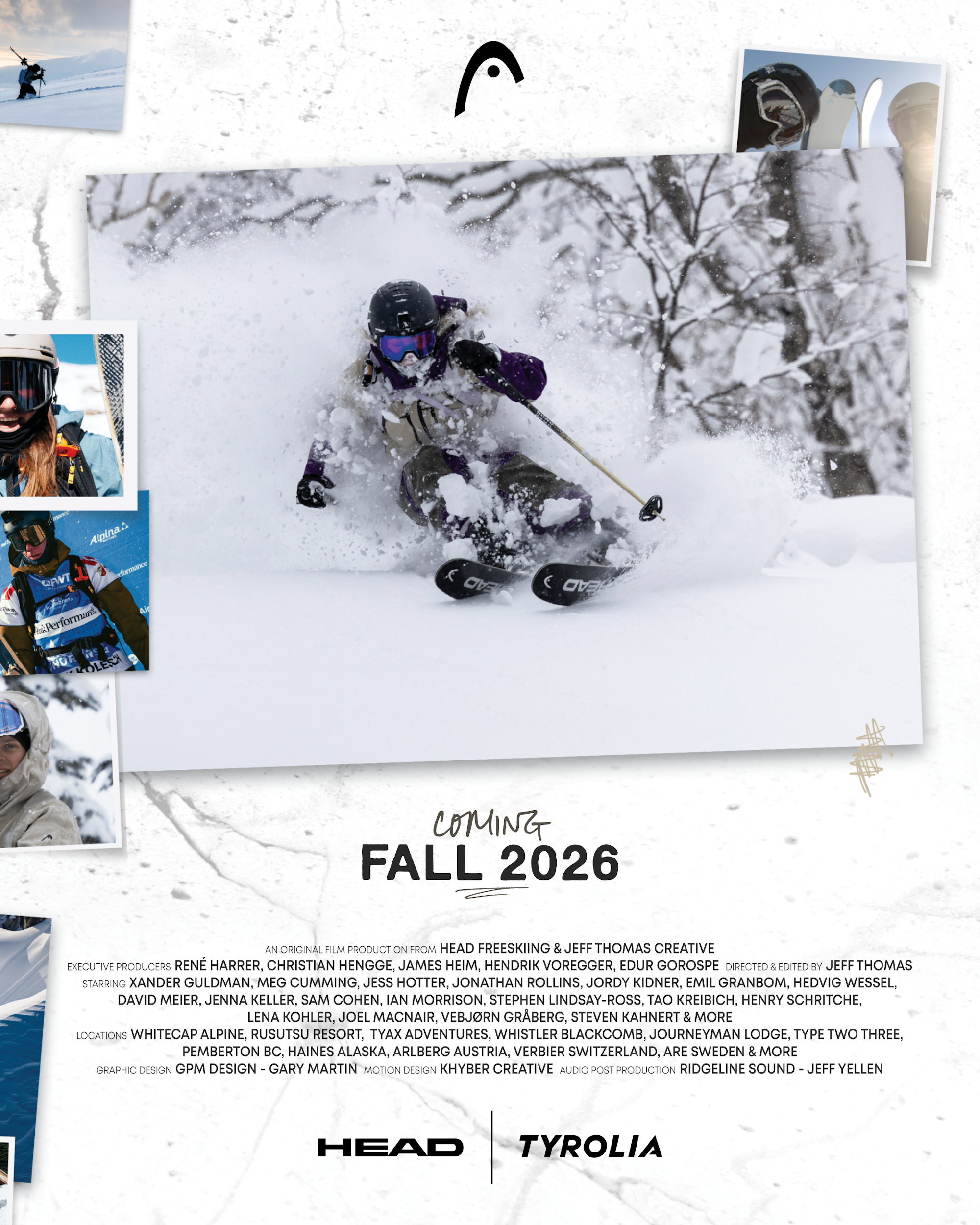 Head Tyrolia's 2026 Freeski Team Film