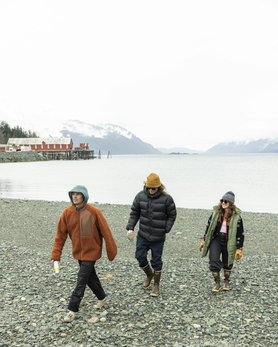 The Haines Crew: Hinchliffe (left), Durtschi (middle), Tedesco (right).