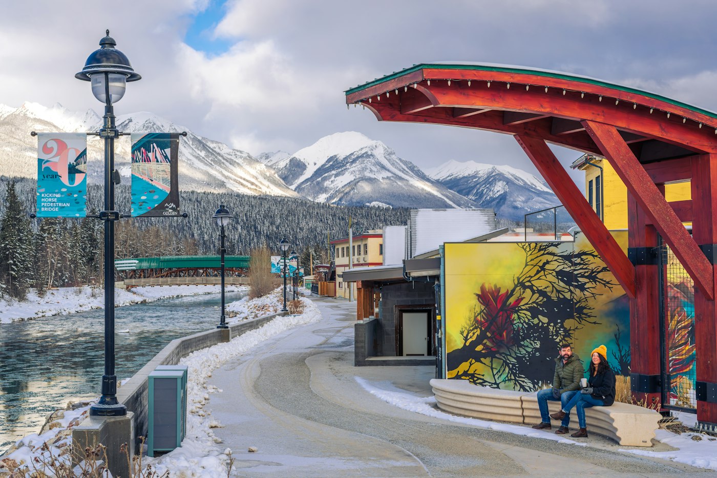The town of Golden, B.C.