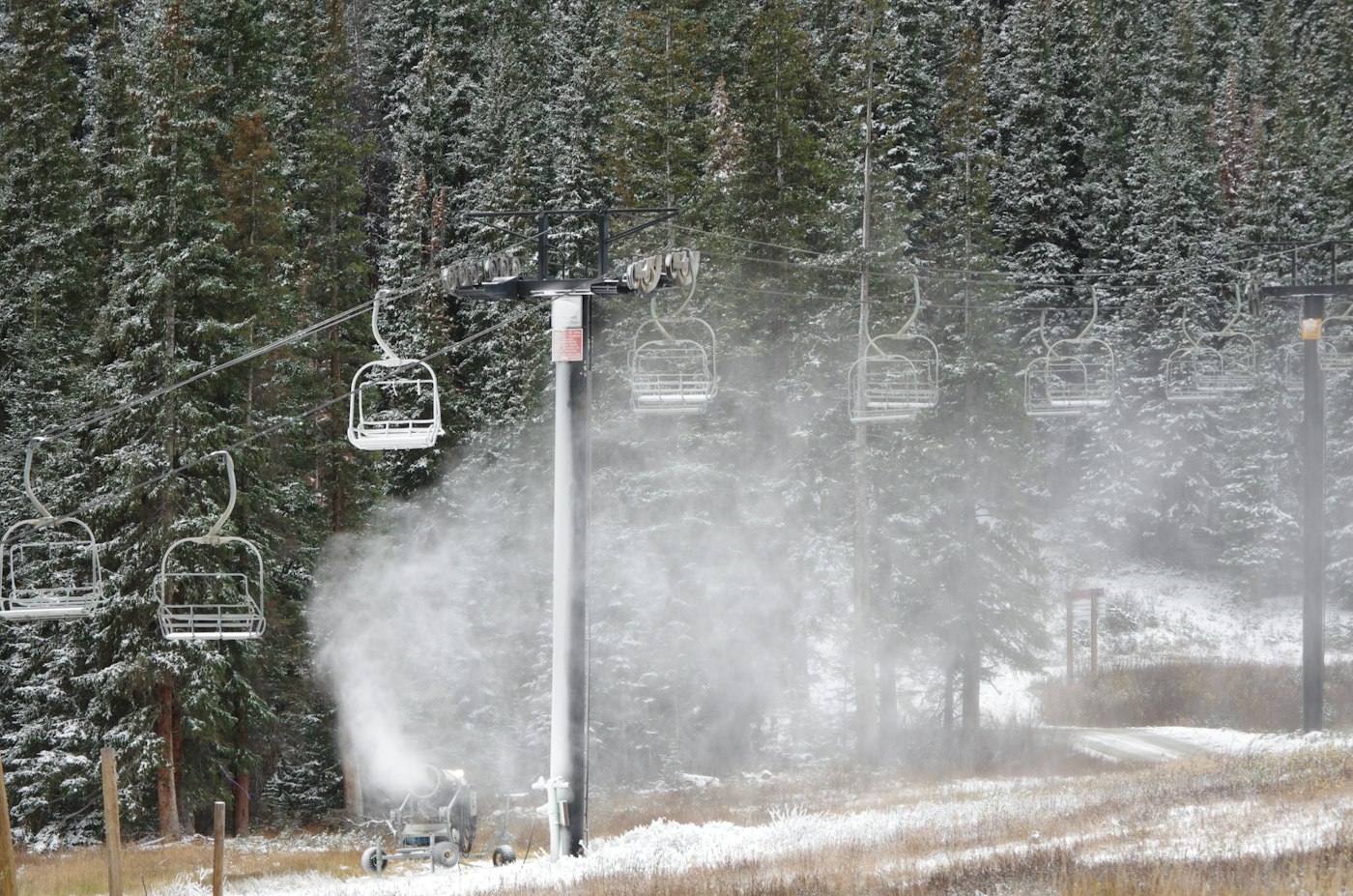 Loveland Ski Area as of Oct. 14, 2026