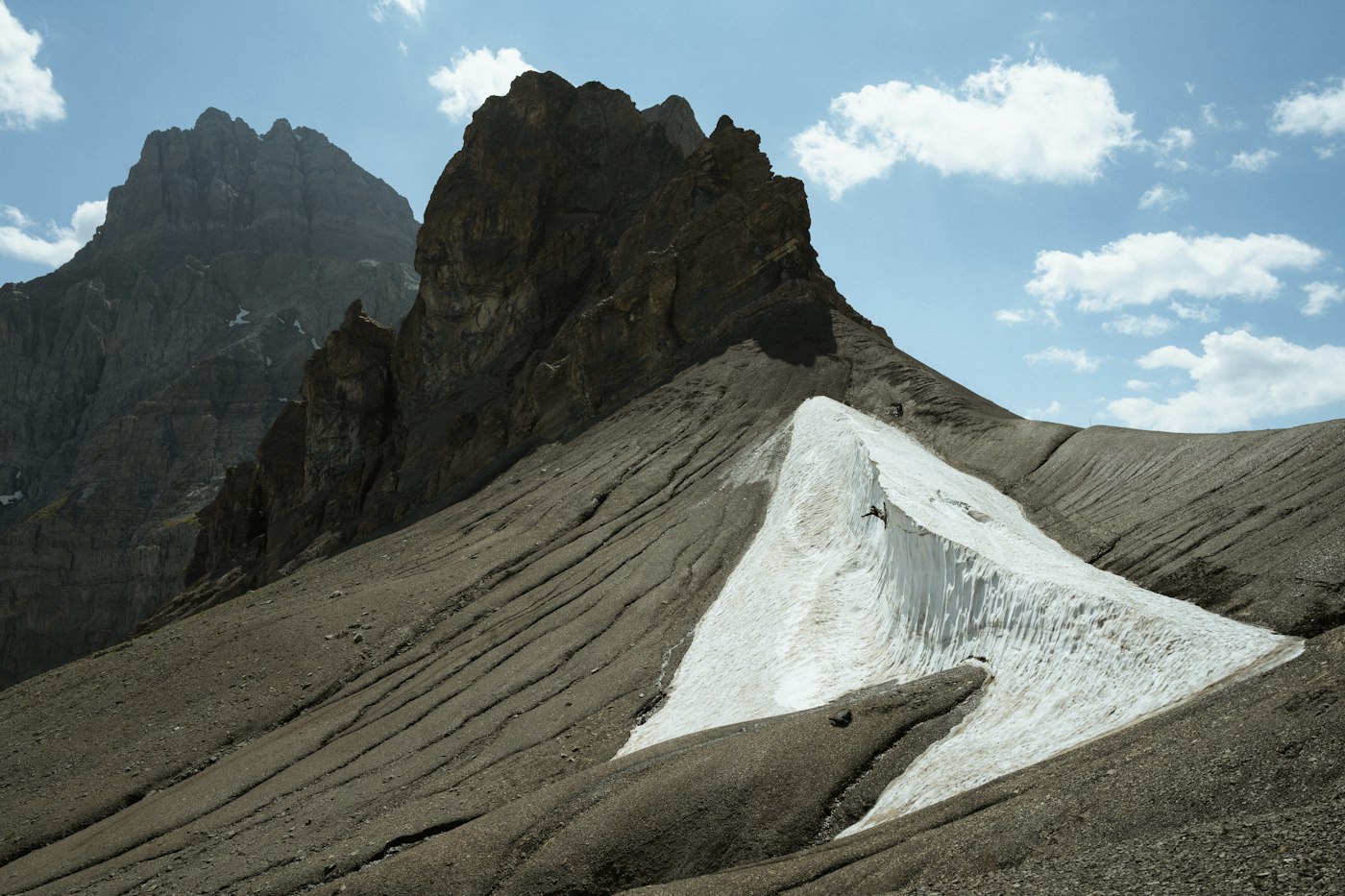 Laurent De Martin on ZAG Skis in the Alps