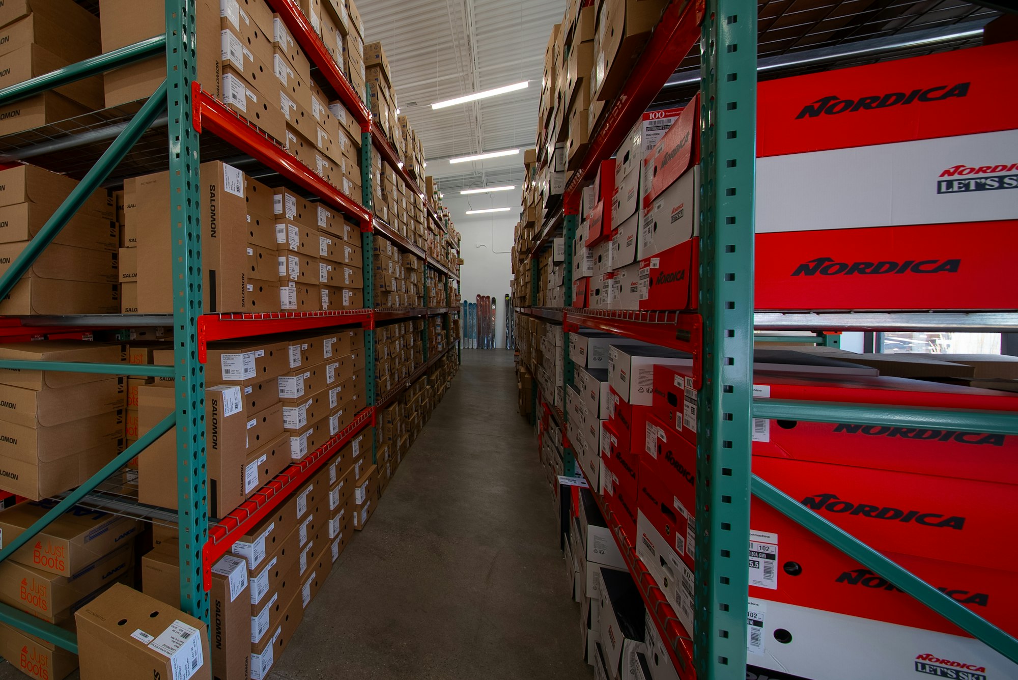 Ski Monster's backstock.