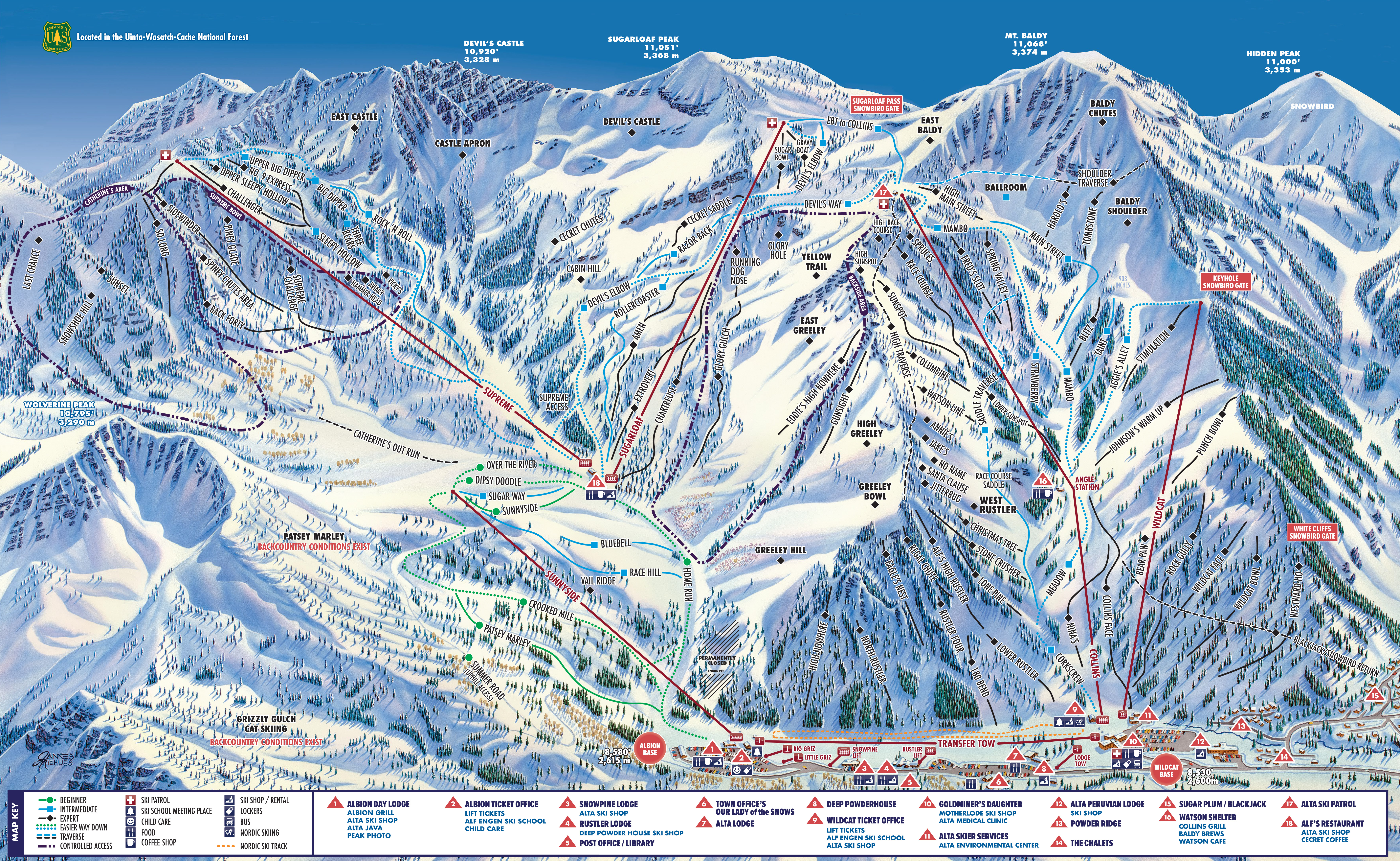 Trail Map