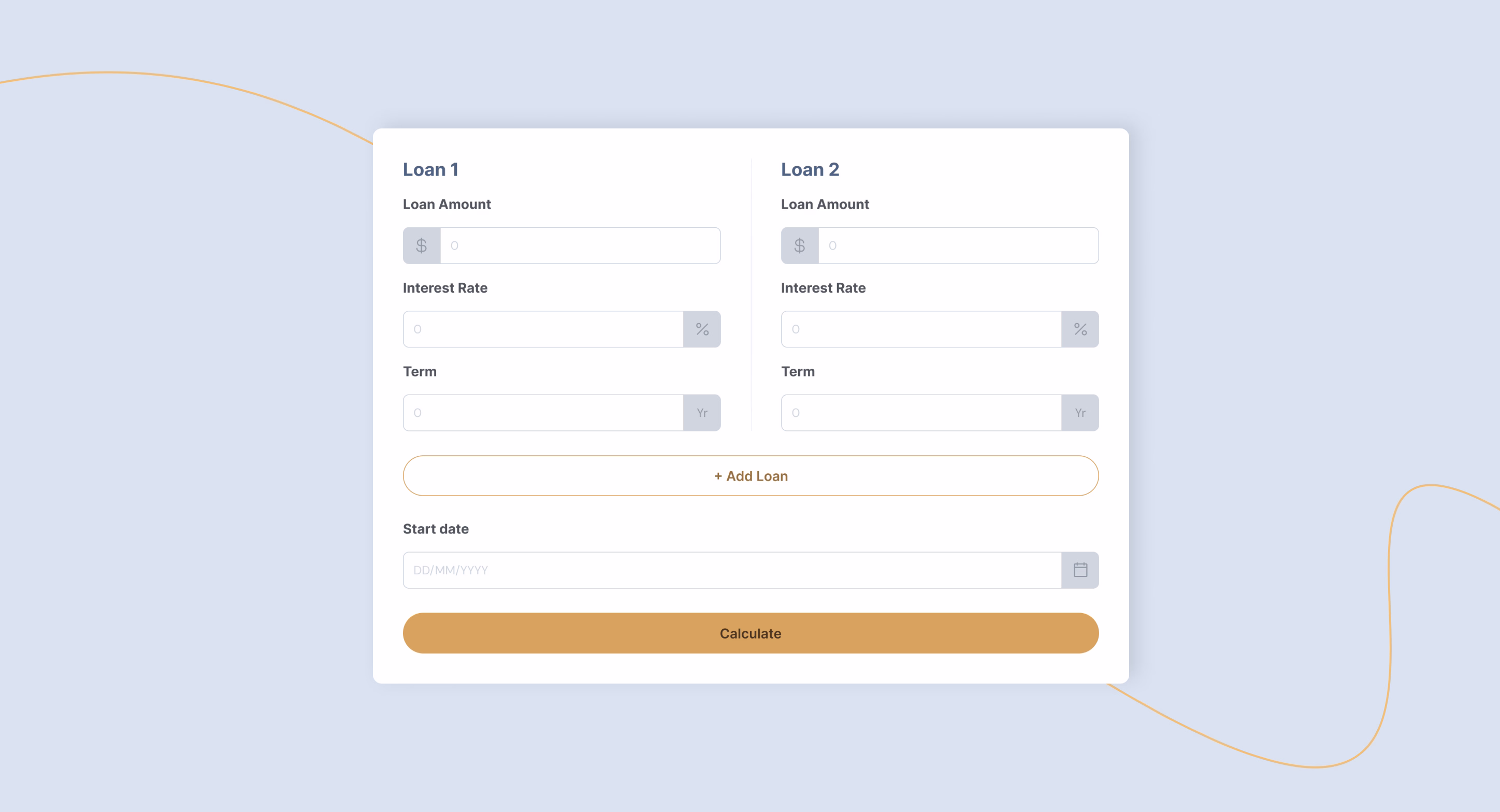 Loan-comparison calculator
