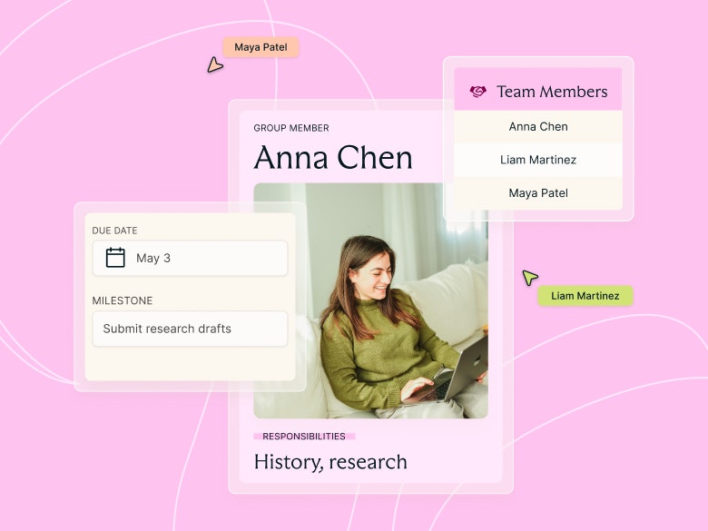 Marking and Moderation with Groups