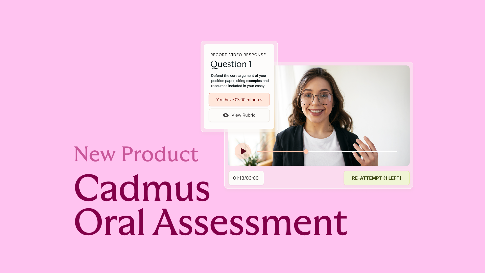 Introducing Cadmus Oral Assessment: Scalable Assurance for an AI‑Enabled World