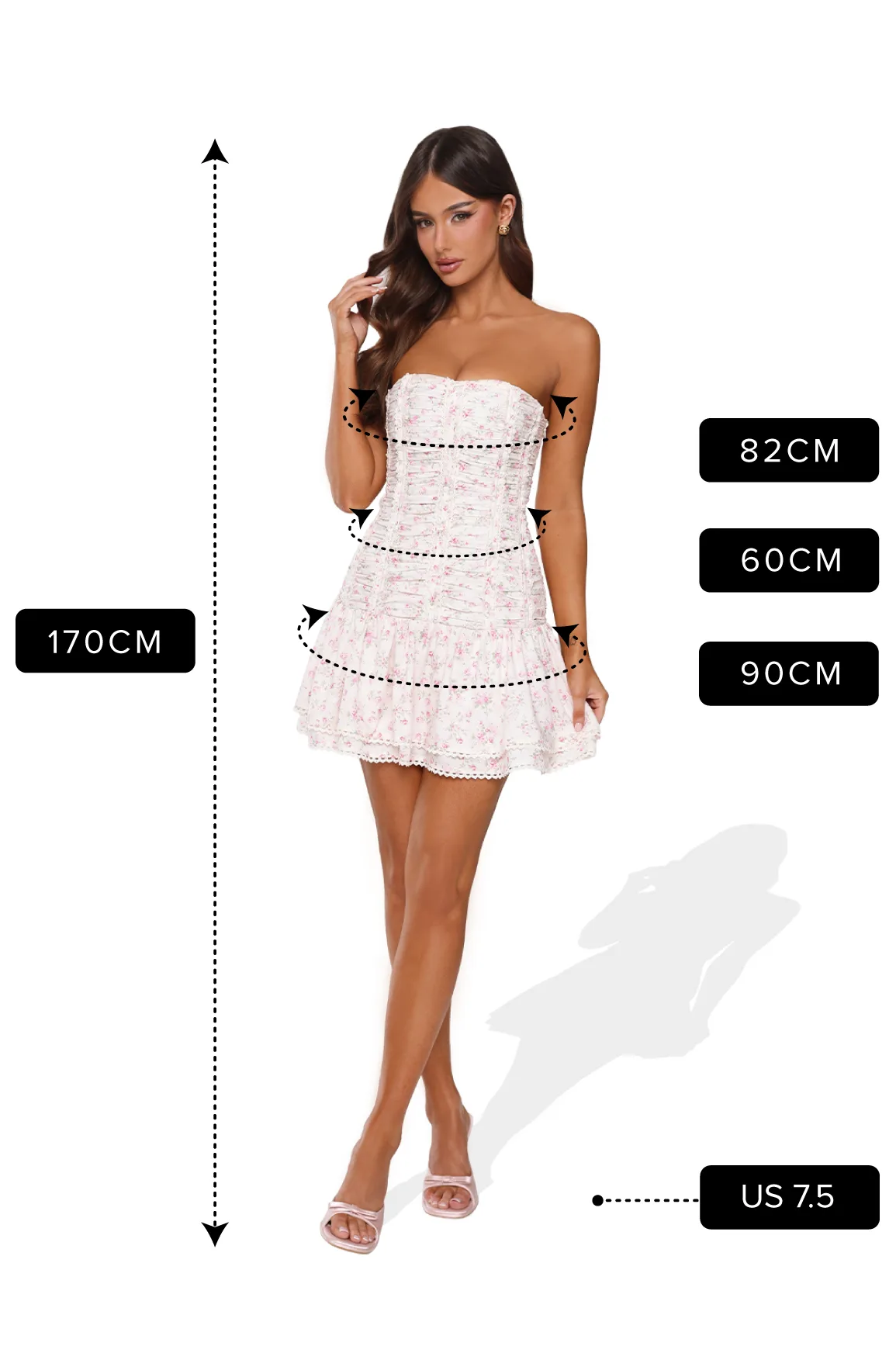 Ella Model Size Card