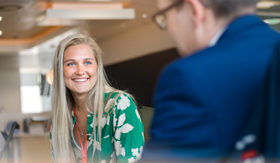 People collaborating.