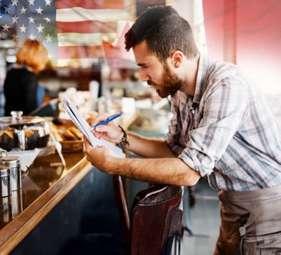 employer looking into documents