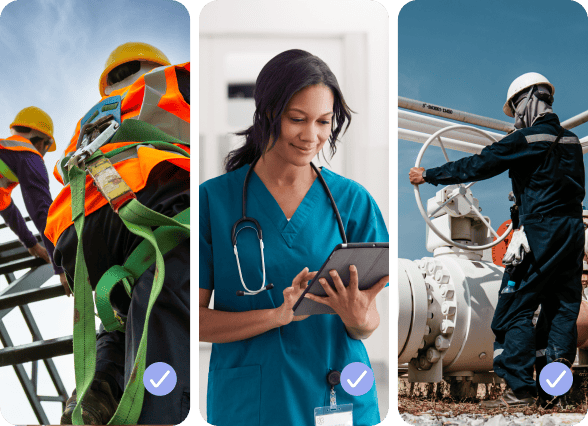ISO 45001 is the global standard for occupational health and safety.