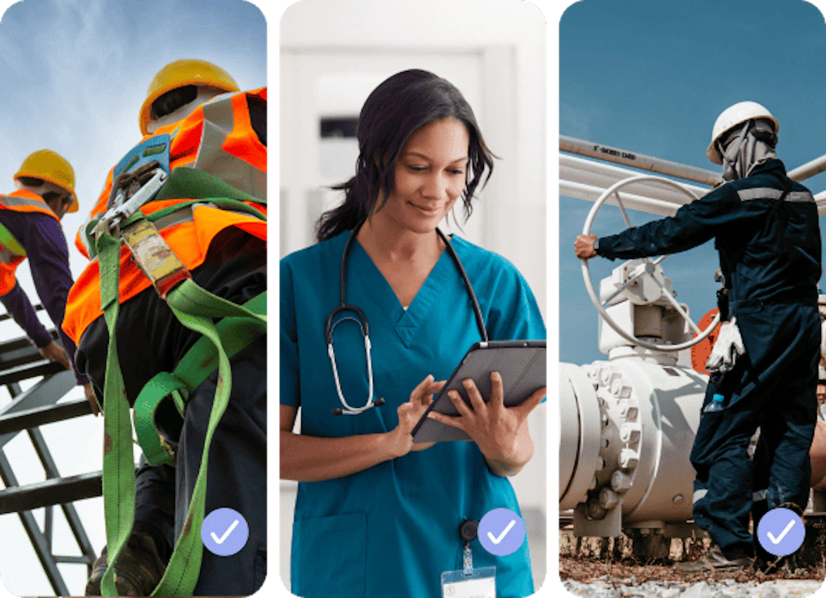ISO 45001 is the global standard for occupational health and safety.