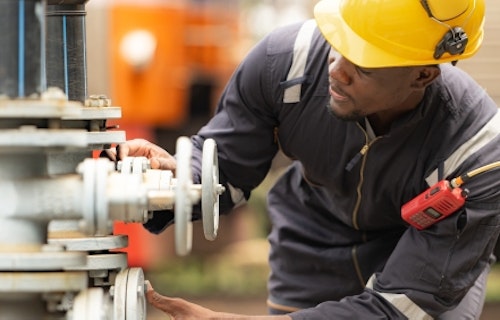 Oil and gas worker