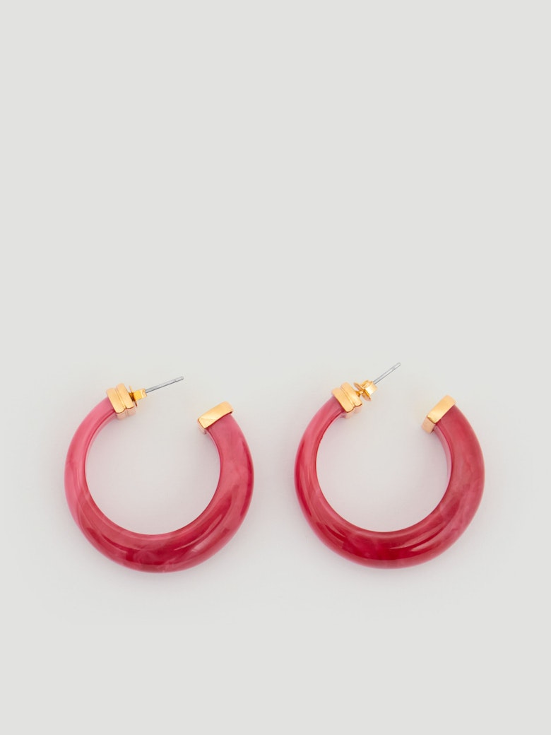 Chunky Resin Hoops