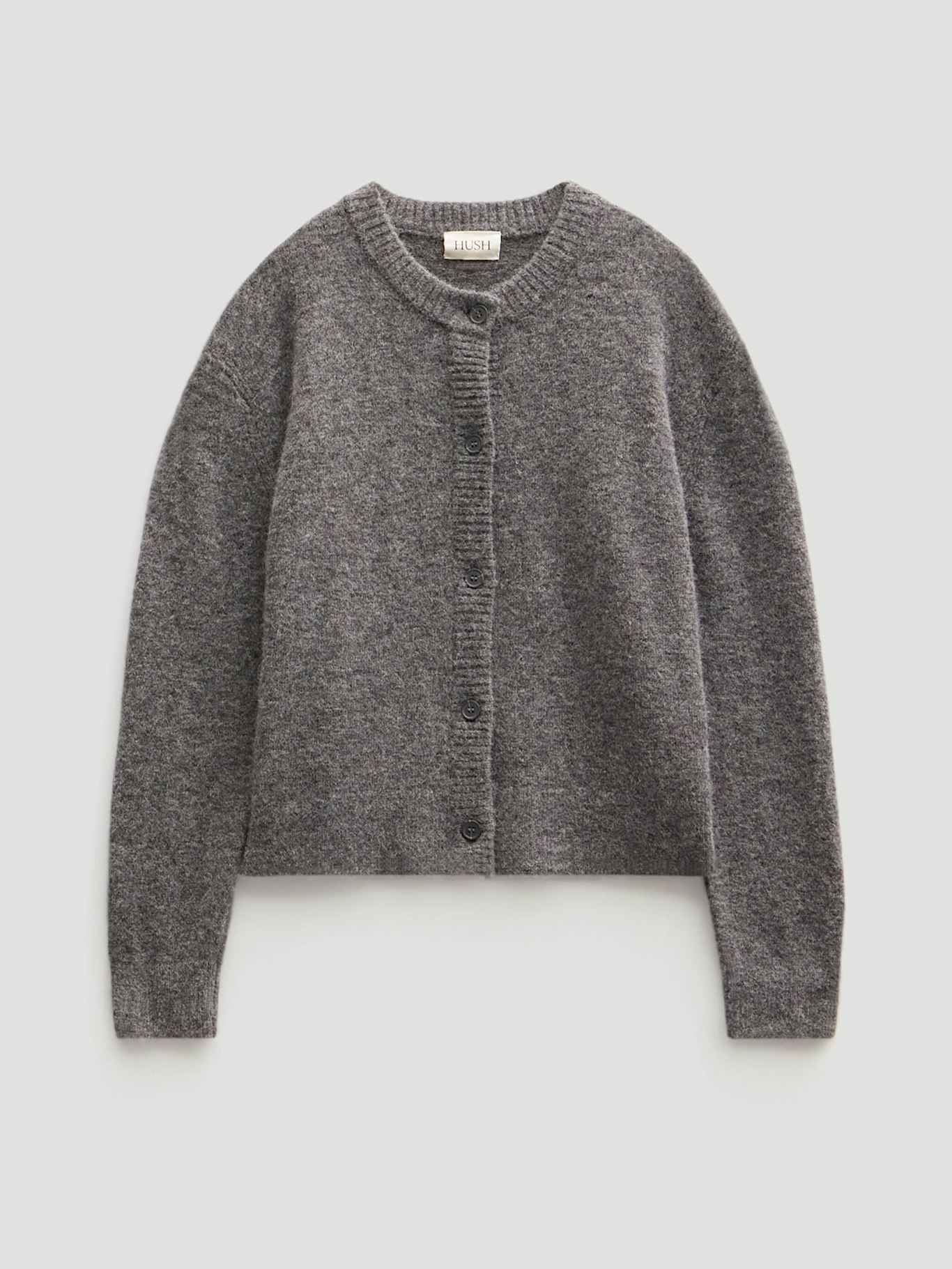 013803-2805-07 Crew Neck Boxy Cardigan