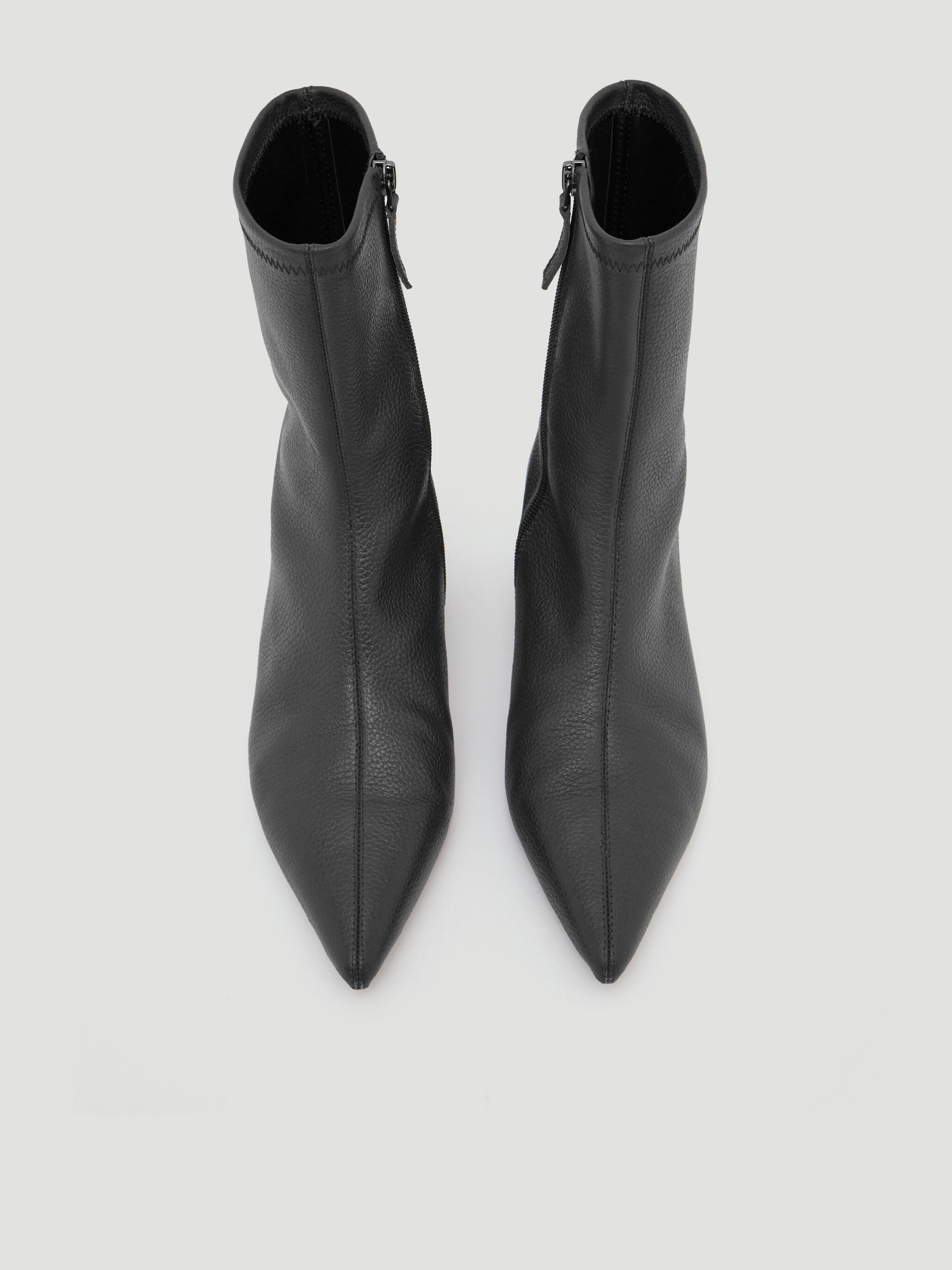 Leather Sock Fit Boots