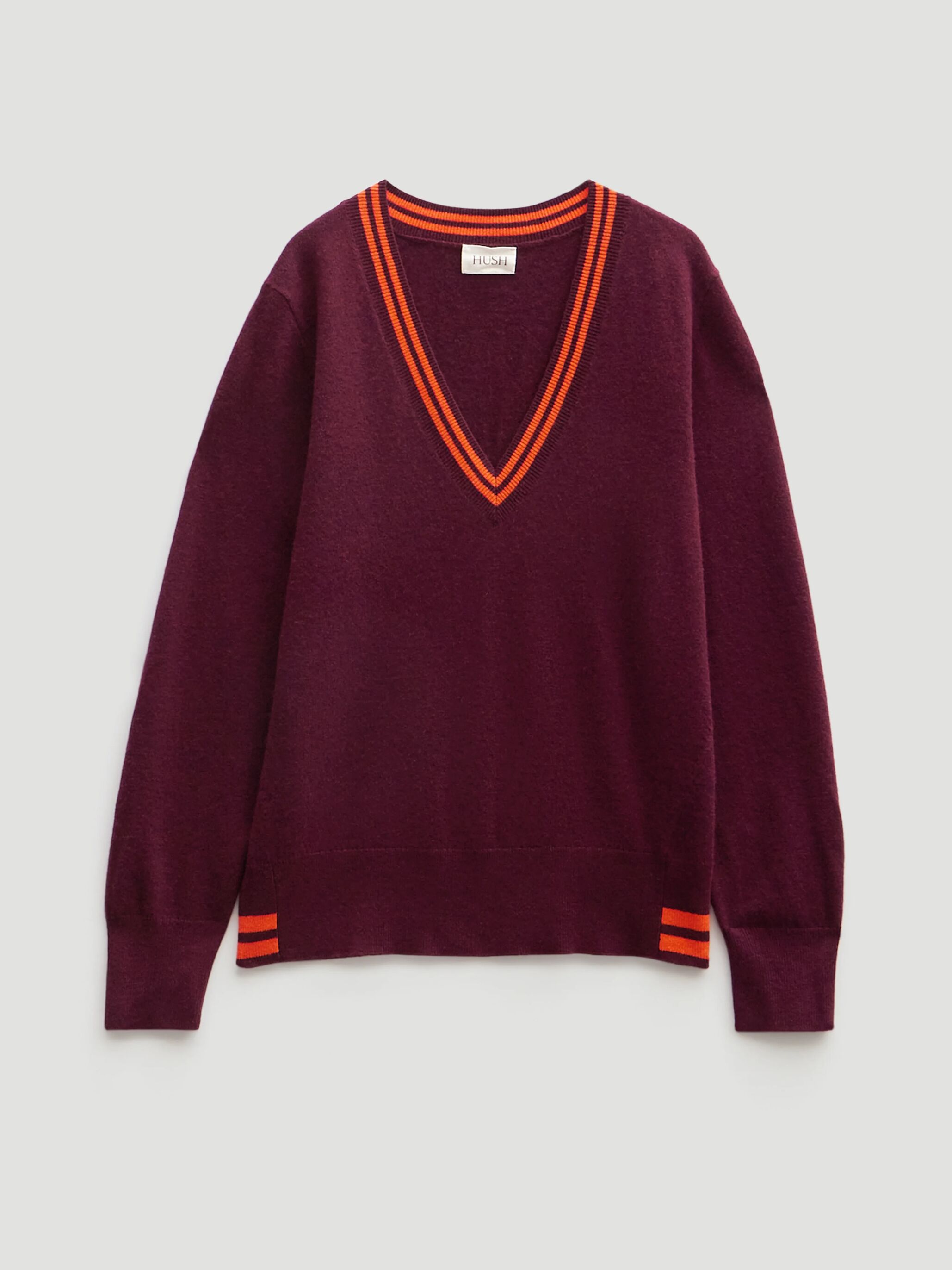 Merino Wool V Neck Jumper