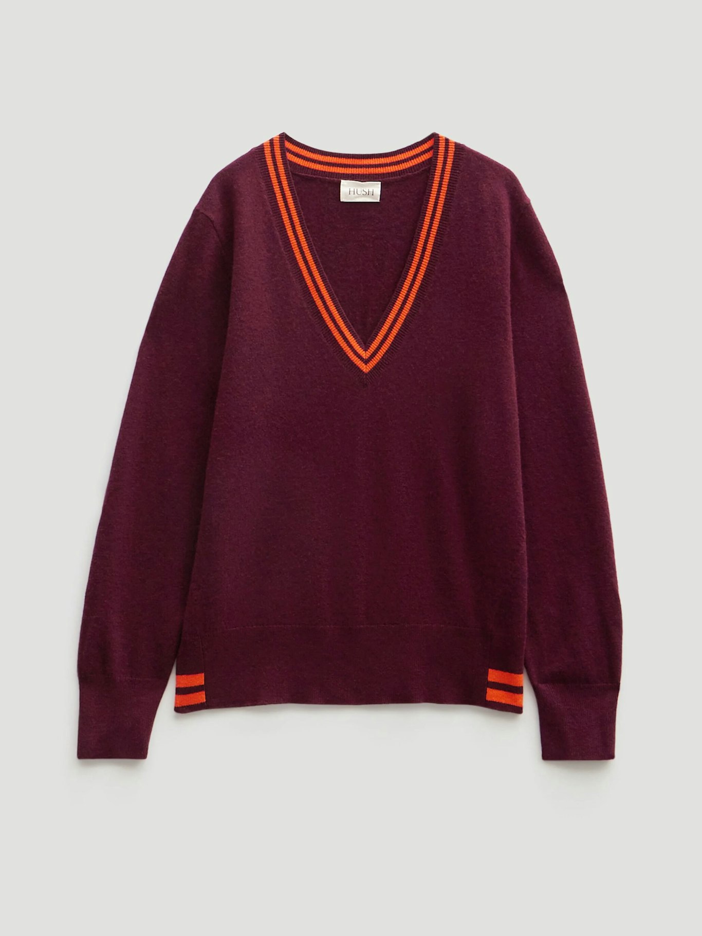 013456-1410-07 Merino Wool V Neck Jumper