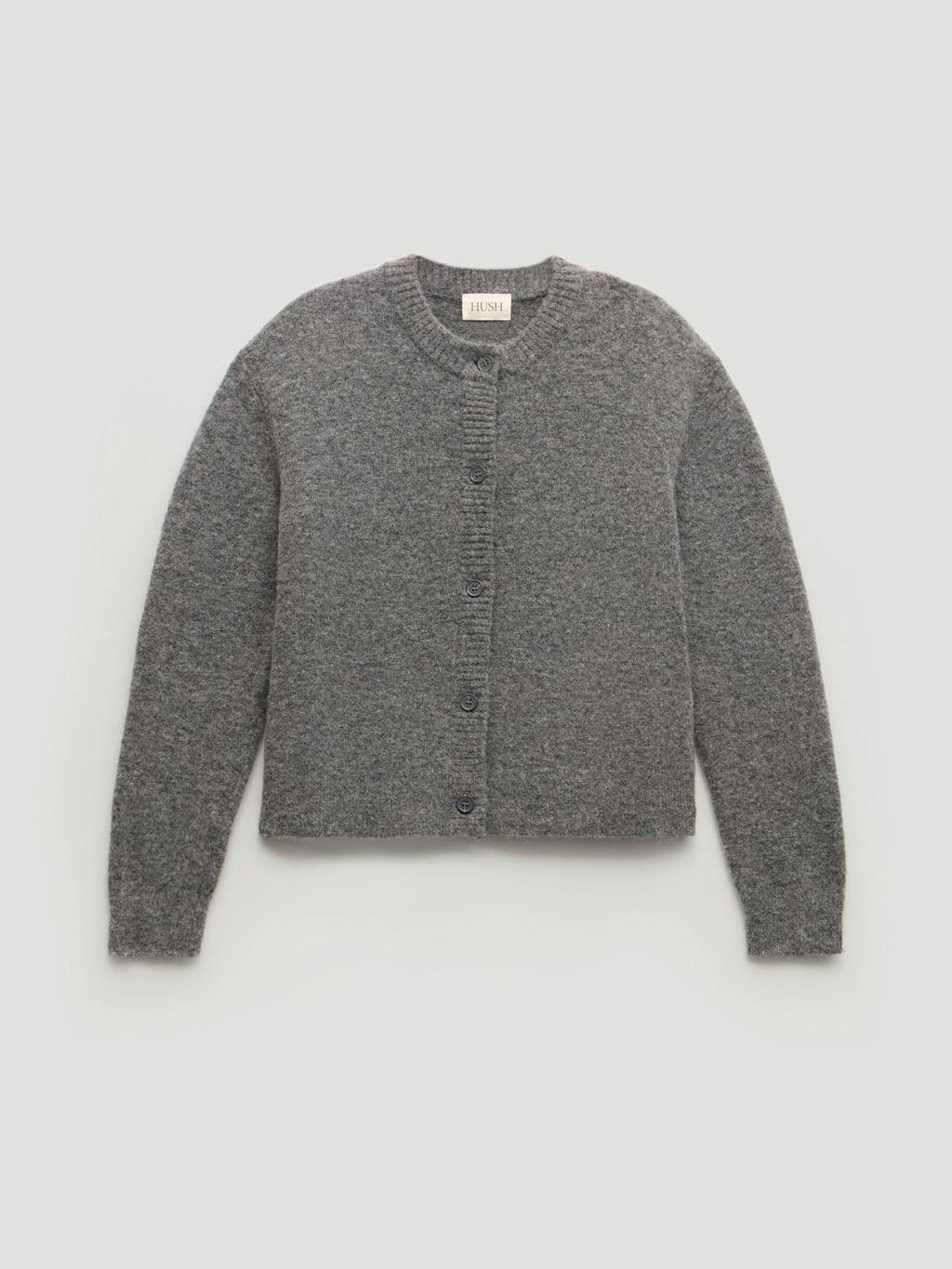 013752-2805-07 Juni Crew Neck Wool Blend Cardigan