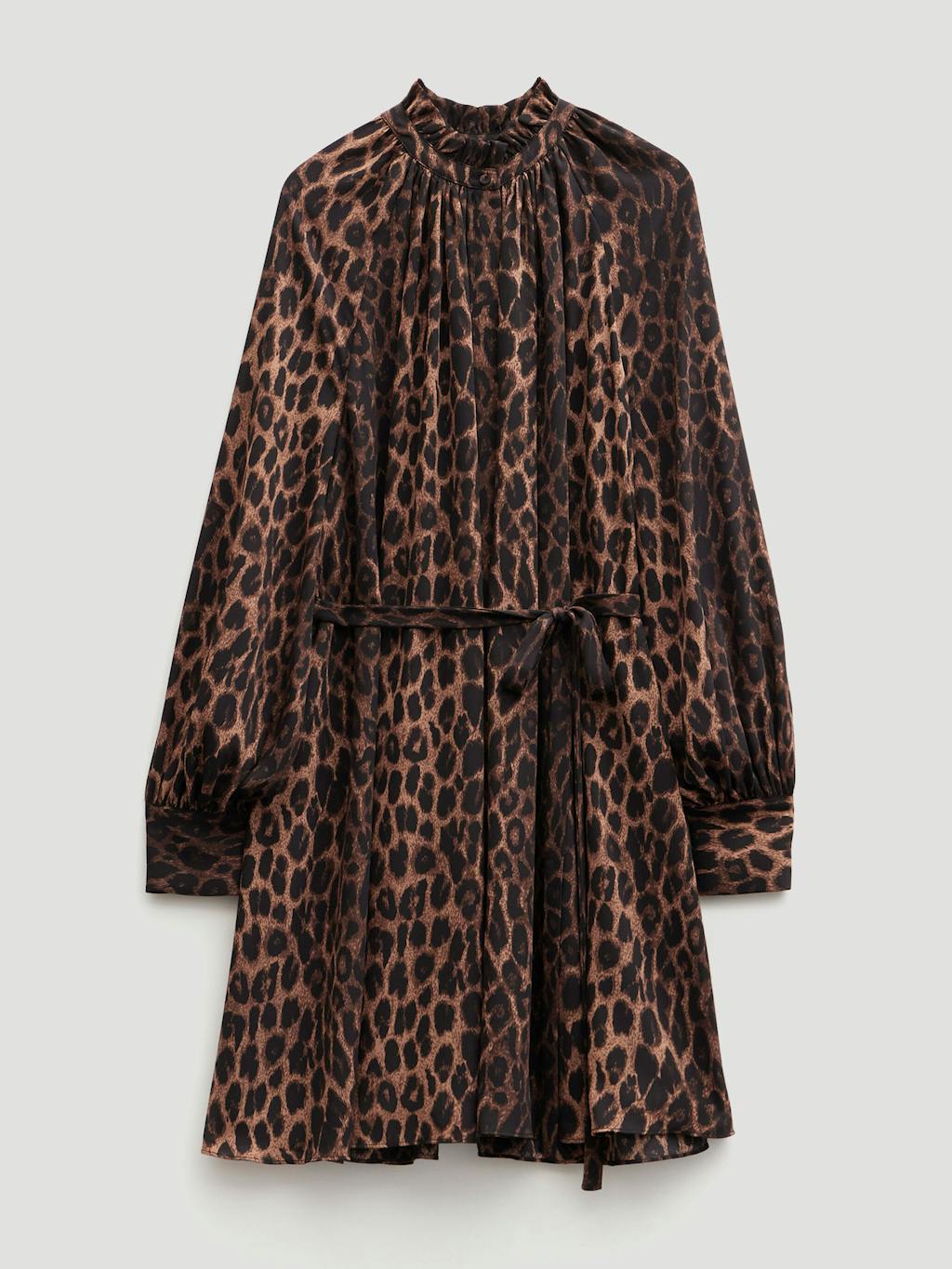 014262-4833-07 Printed Chiffon Mini Dress