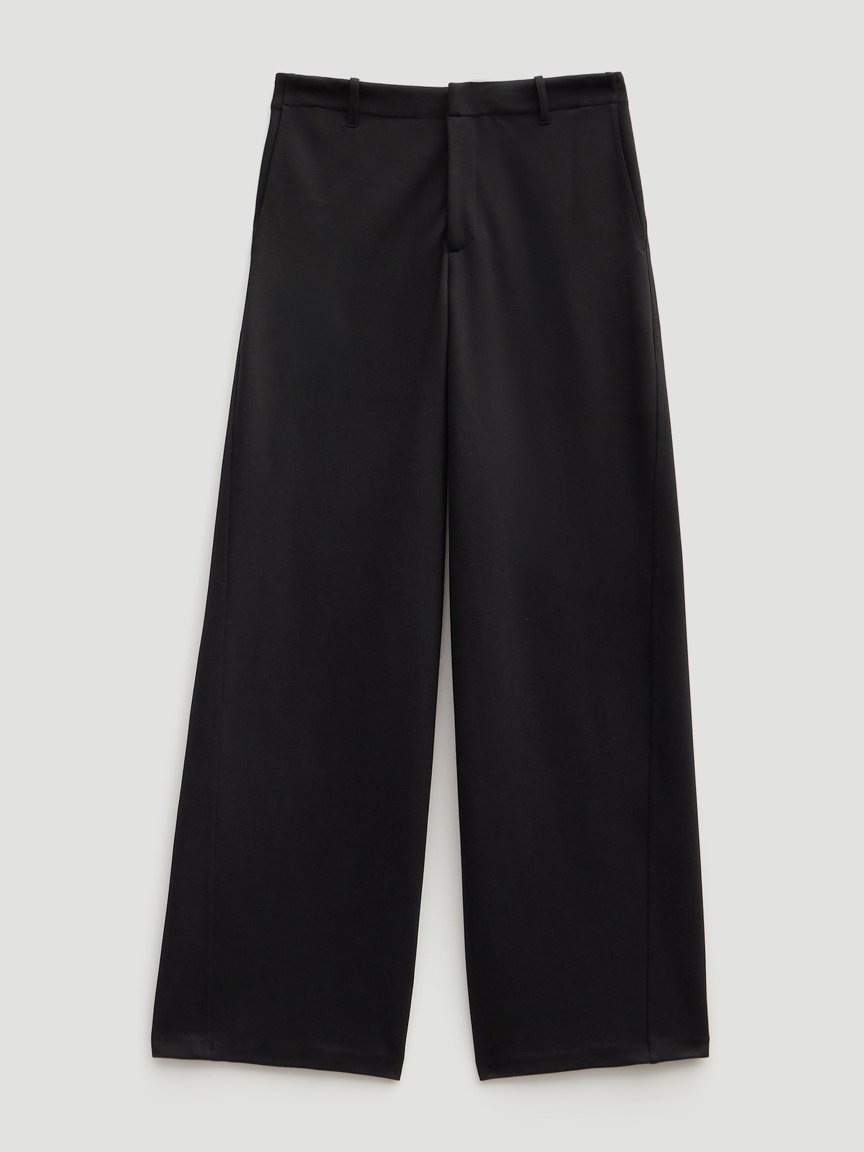 Lya Wool Blend Wide Leg Trousers