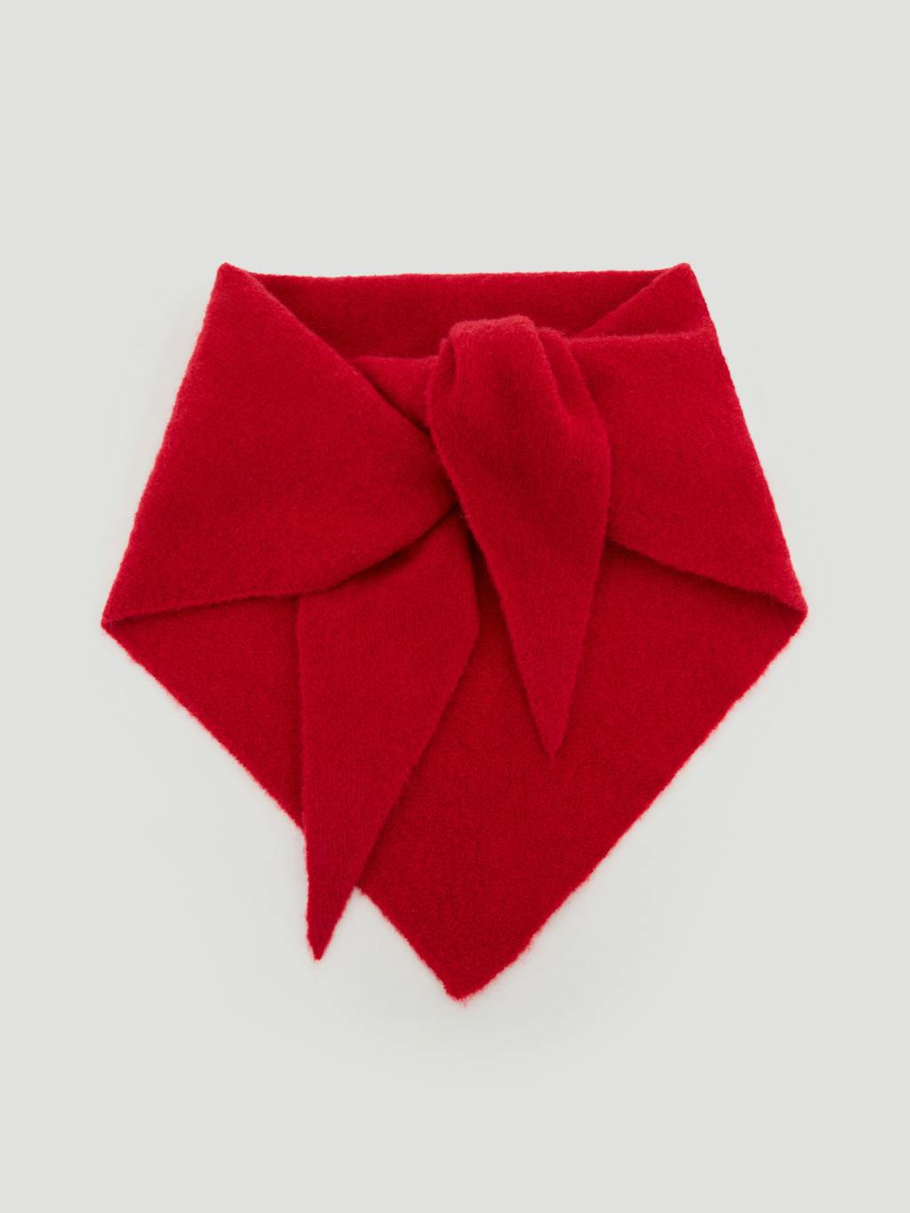 014337-1064-01 Wool Blend Triangle Scarf