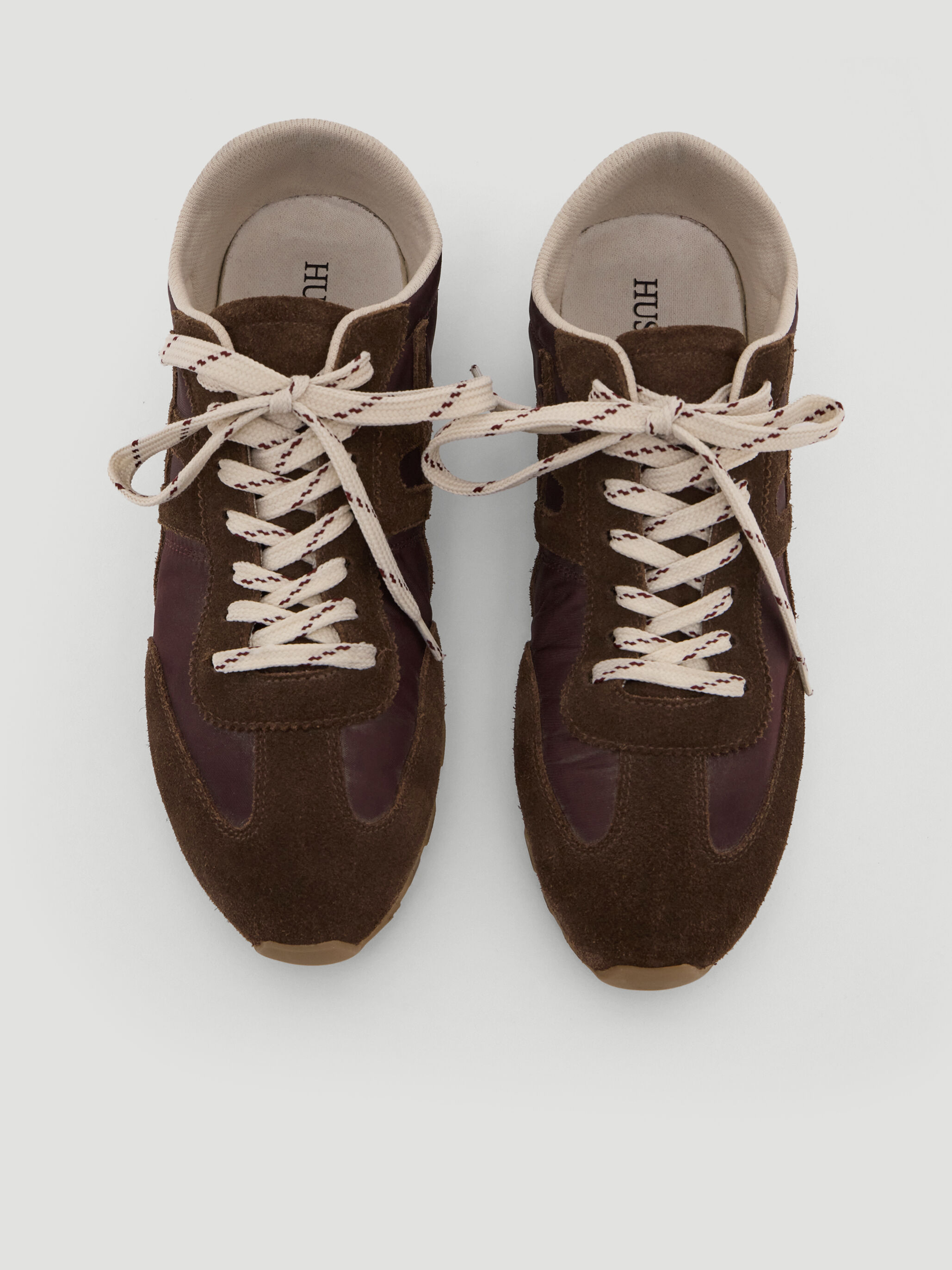 Suede Slimline Retro Trainers