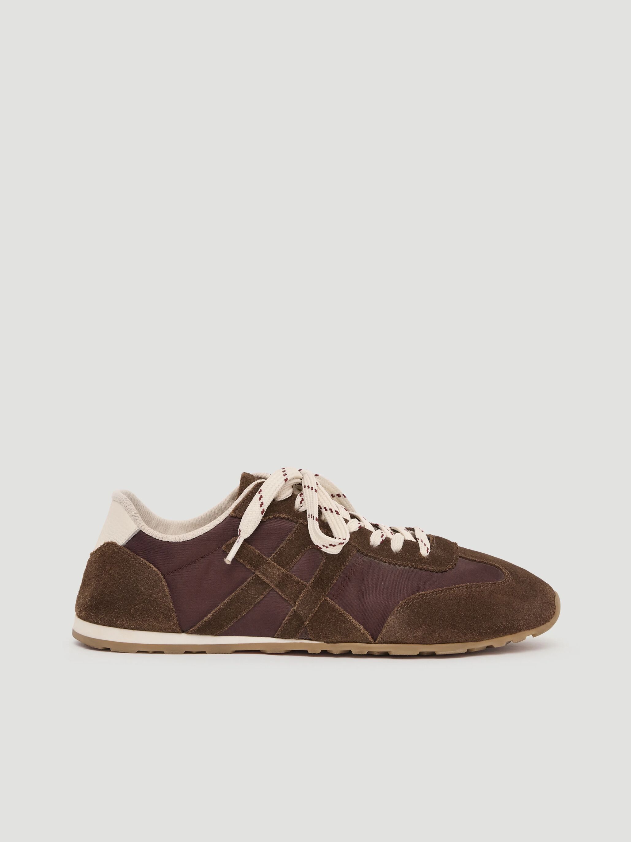 Suede Slimline Retro Trainers