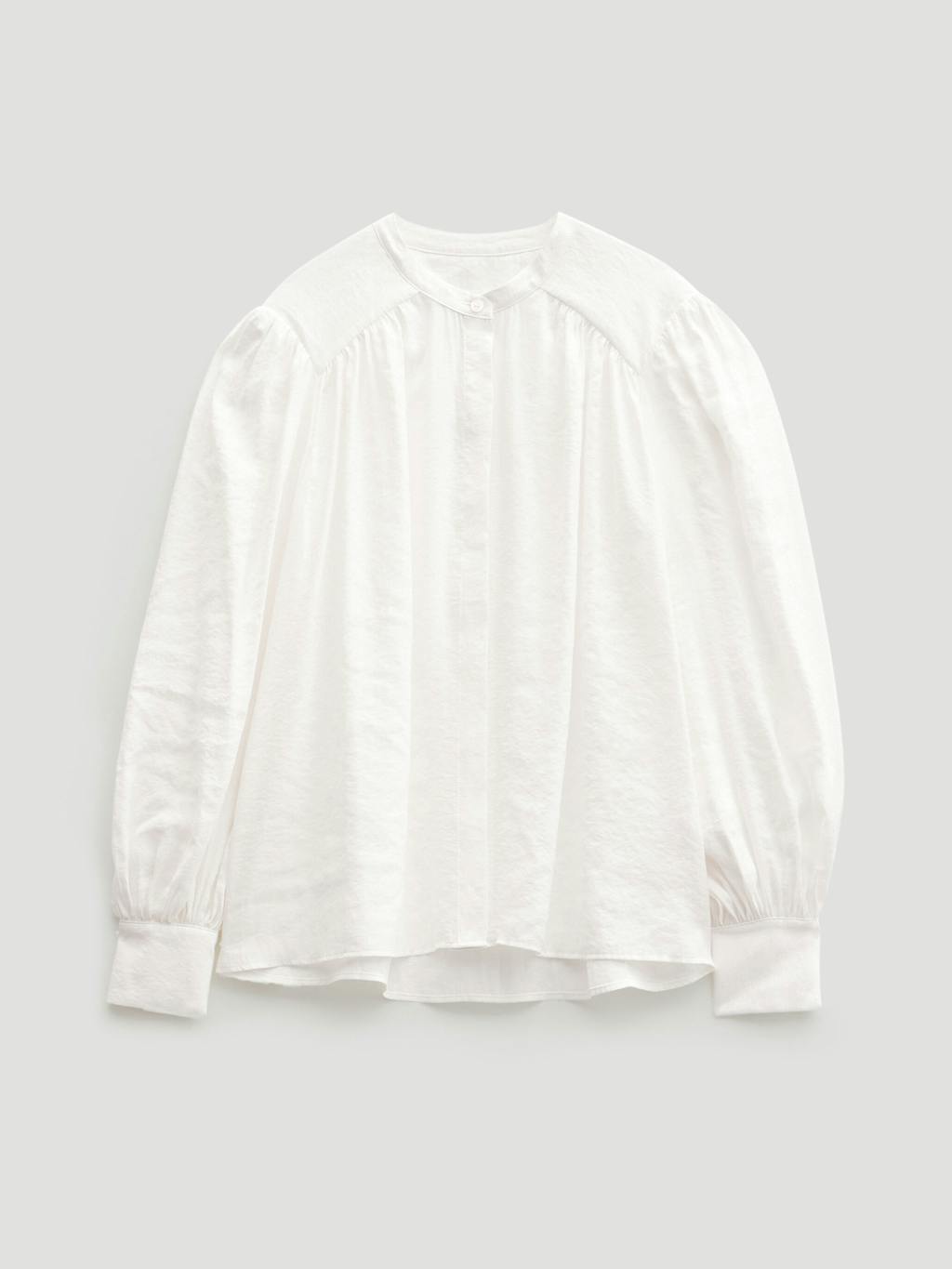 013840-0213-07 Puff Sleeve Blouse