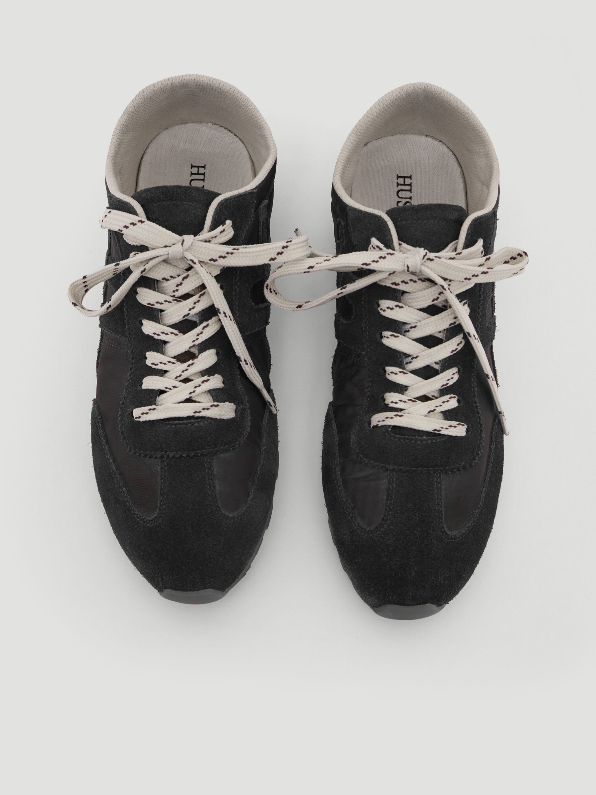 Suede Slimline Retro Trainers