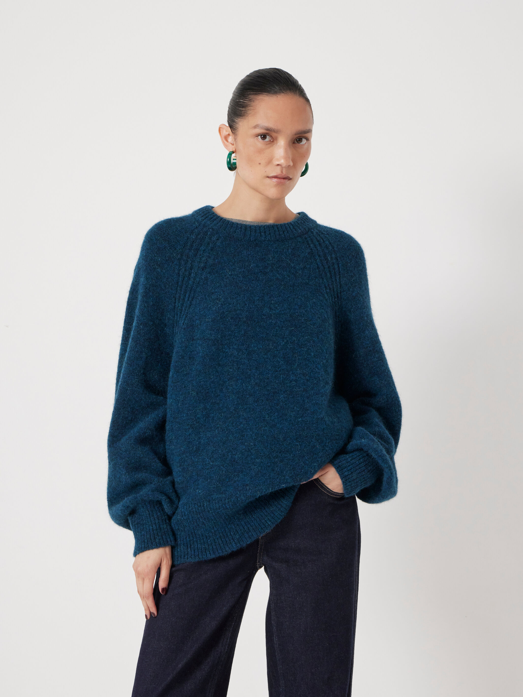 Lorna Relaxed Wool Blend Jumper