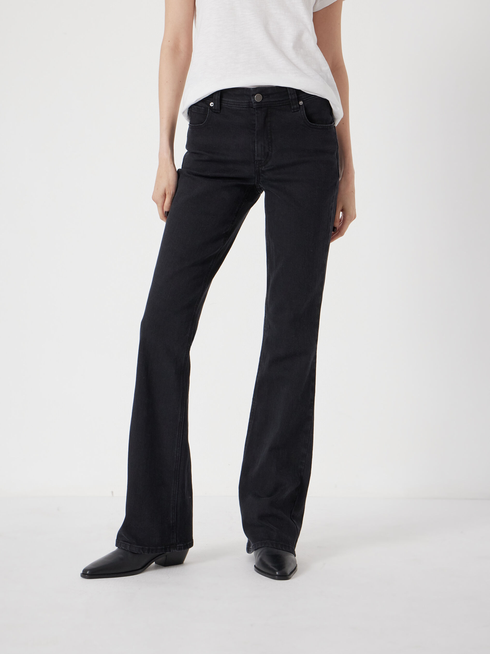 Eliana Mid Rise Bootcut Jeans