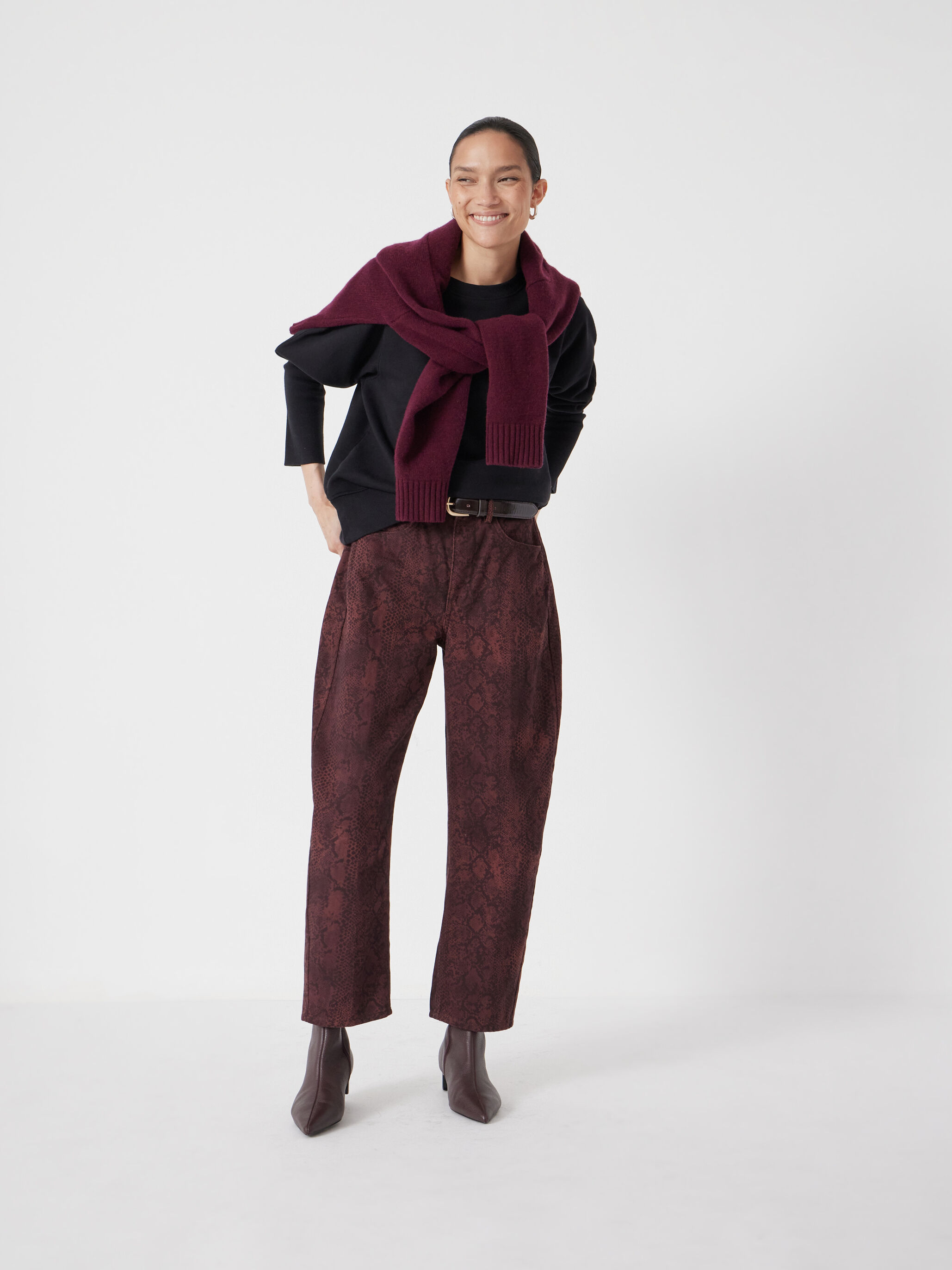 Puff Sleeve Sweatshirt