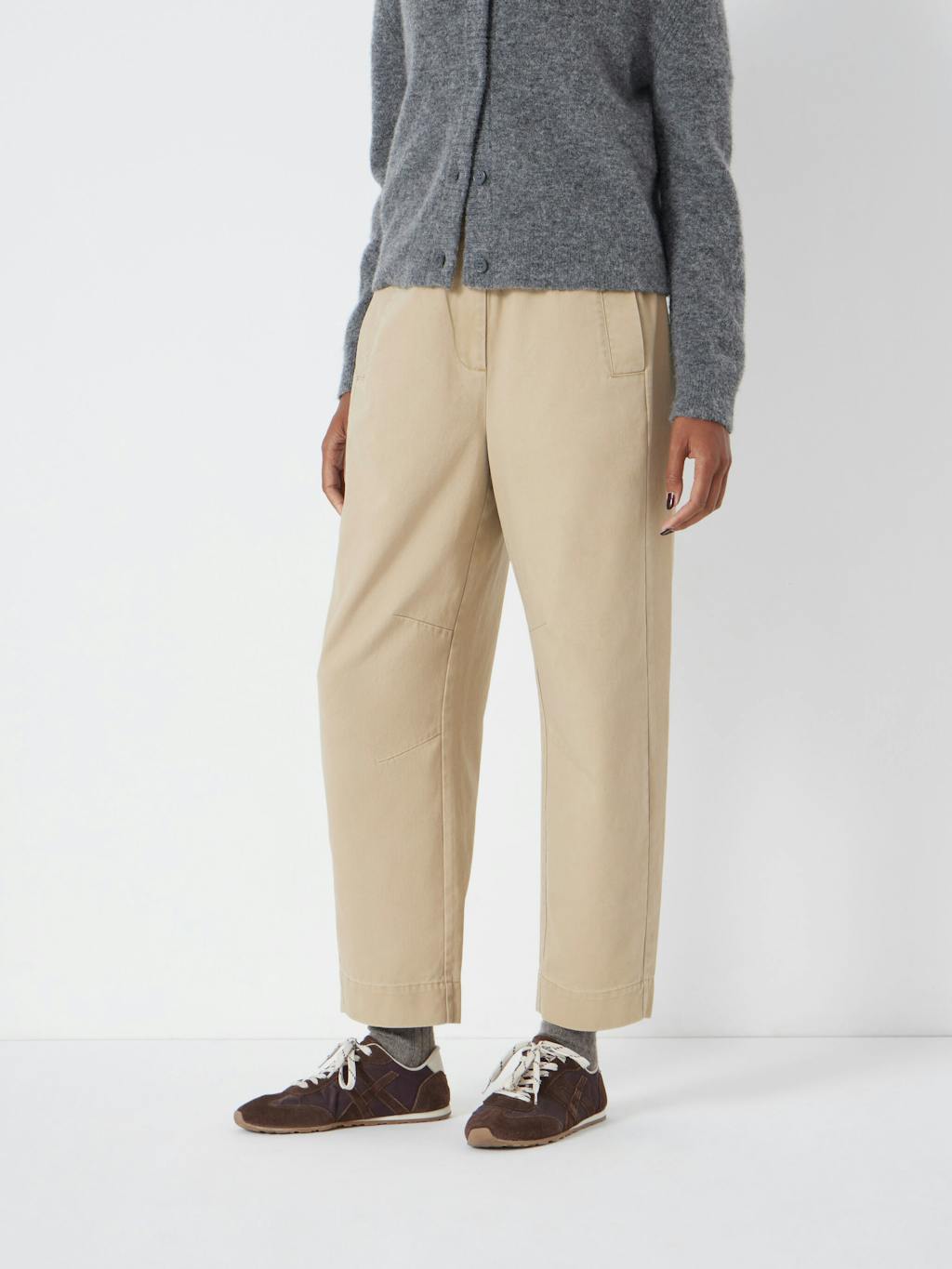 012702-2893-02 Jack Barrel Leg Pull On Cotton Trousers