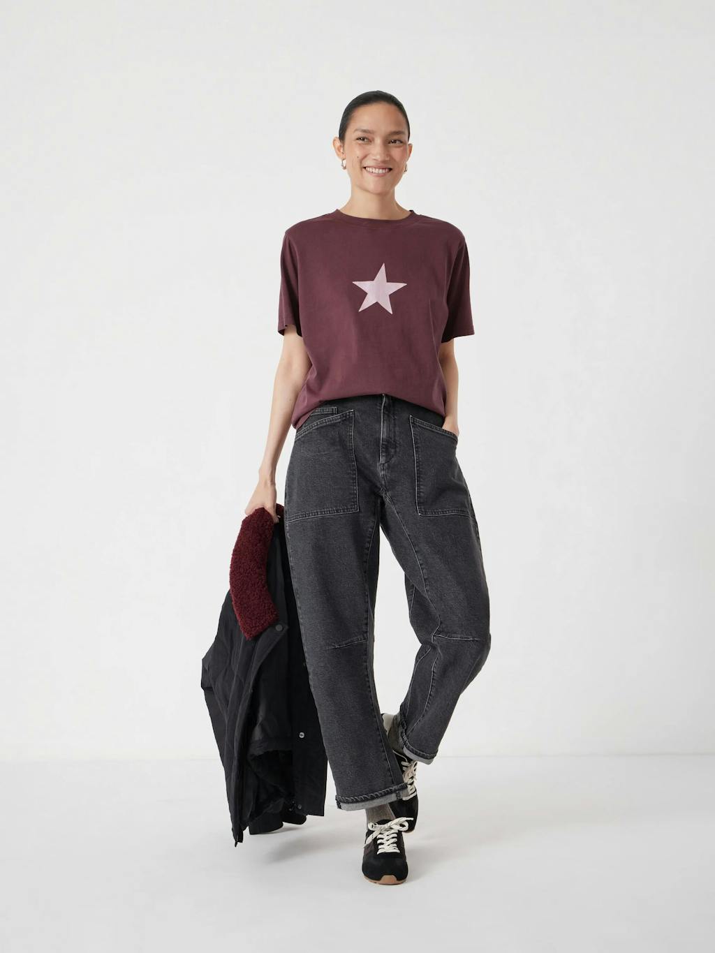 014188-1410-01 Metallic Star Graphic T-Shirt