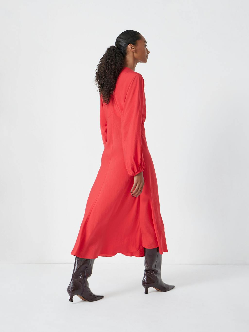 014470-1056-04 Grace V-Neck Long Sleeve Dress