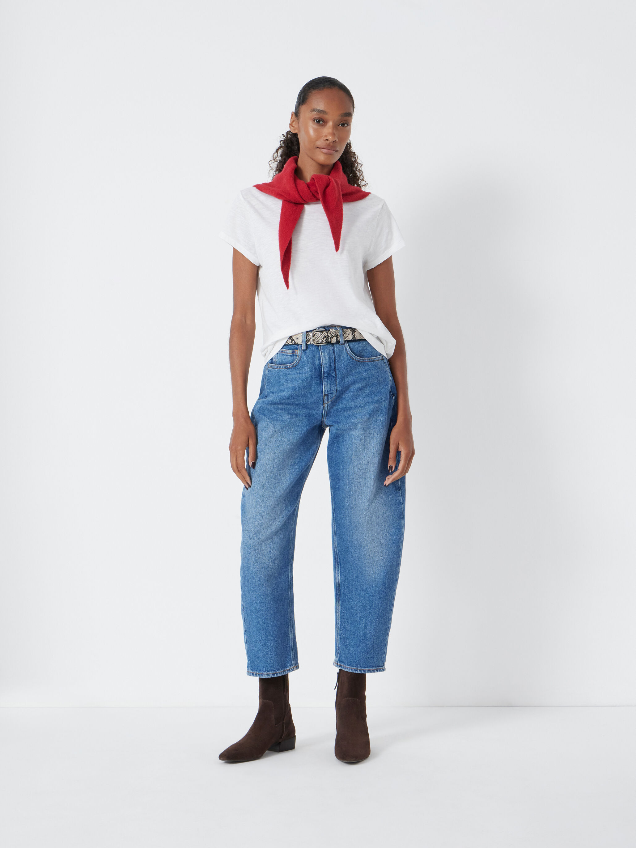 Slim Fit Slub Crew T-Shirt