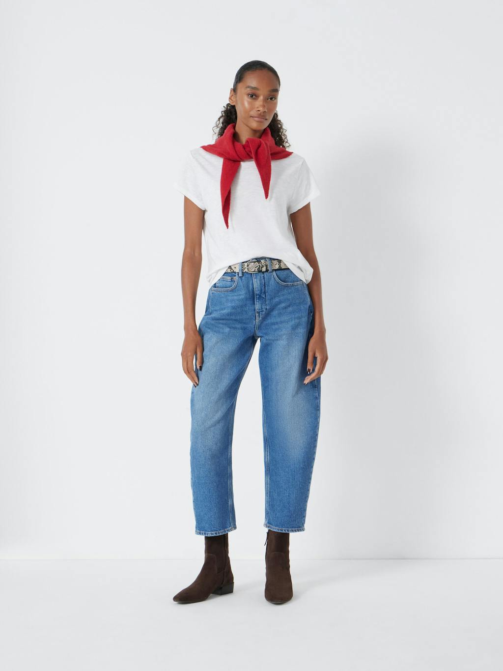 000749-2807-04 Slim Fit Slub Crew T-Shirt