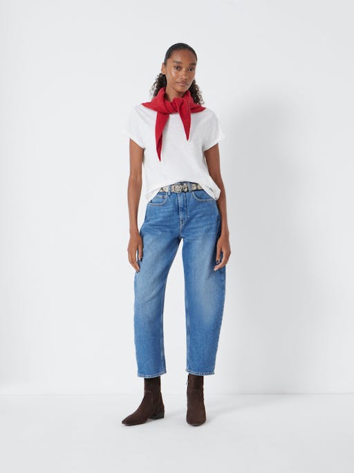 Slim Fit Slub Crew T-Shirt