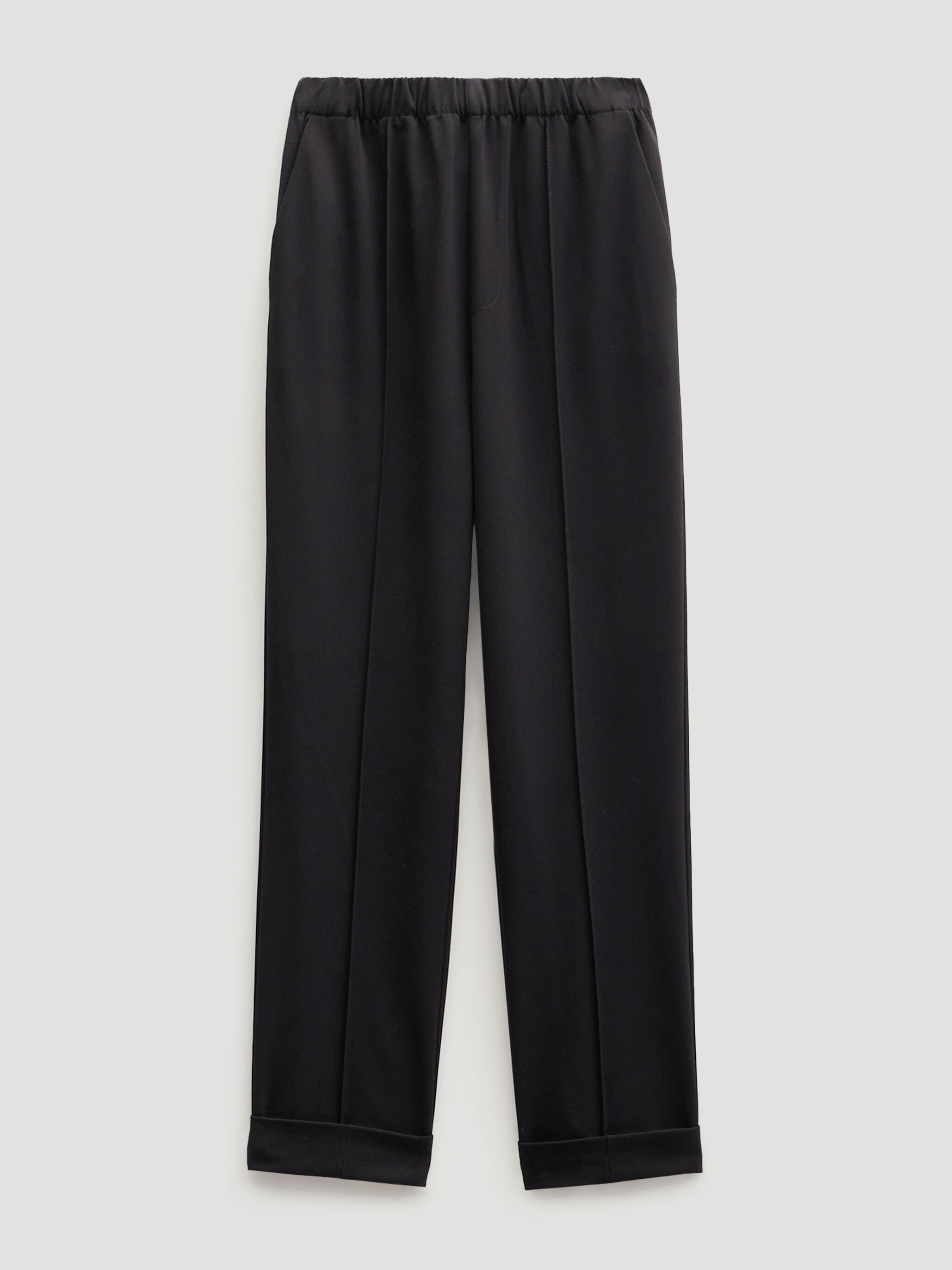 Slim Pull On Tailored Trousers