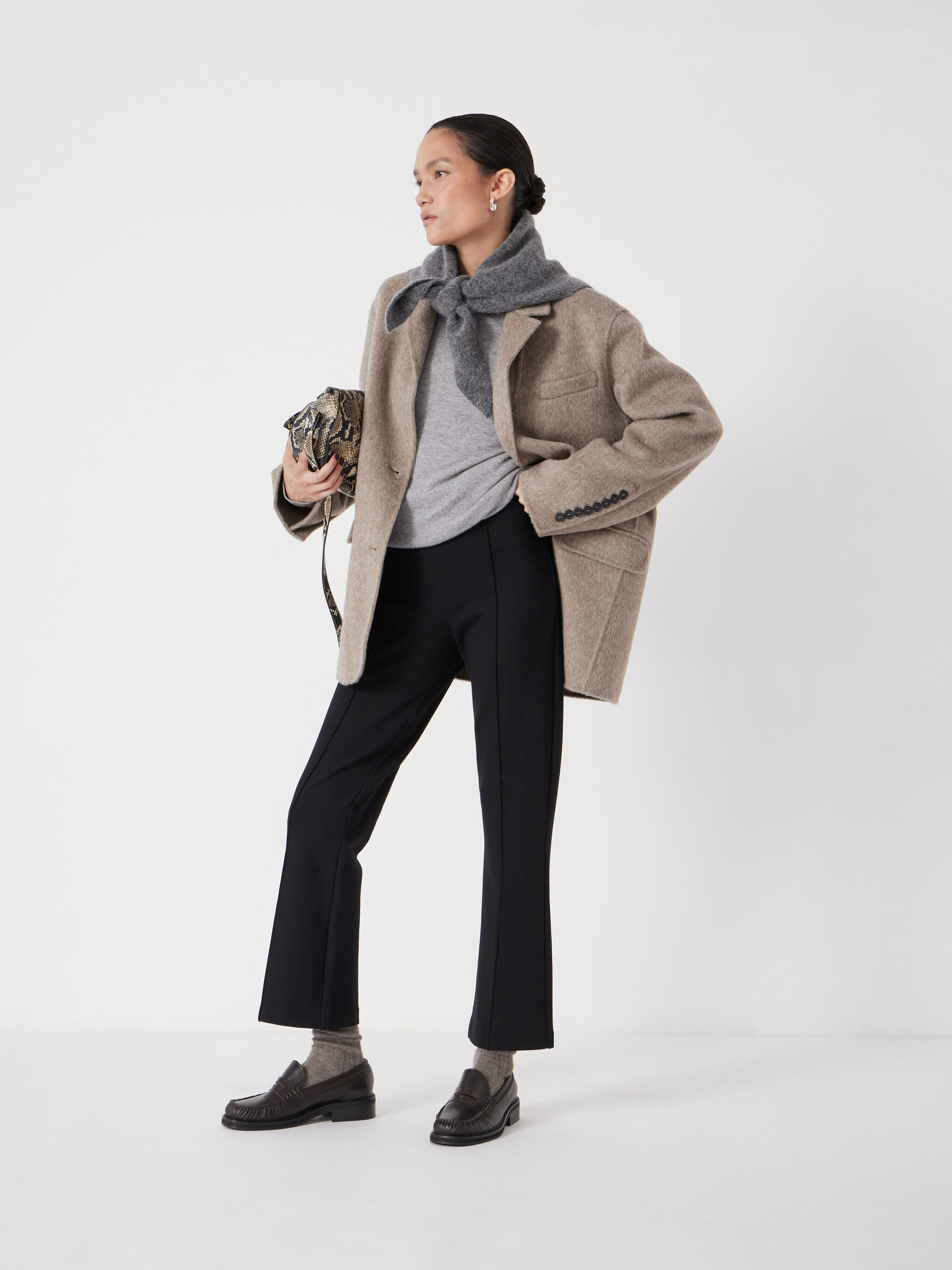 Kick Flare Ponte Trousers