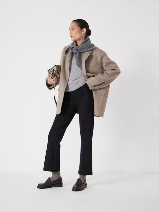 Kick Flare Ponte Trousers