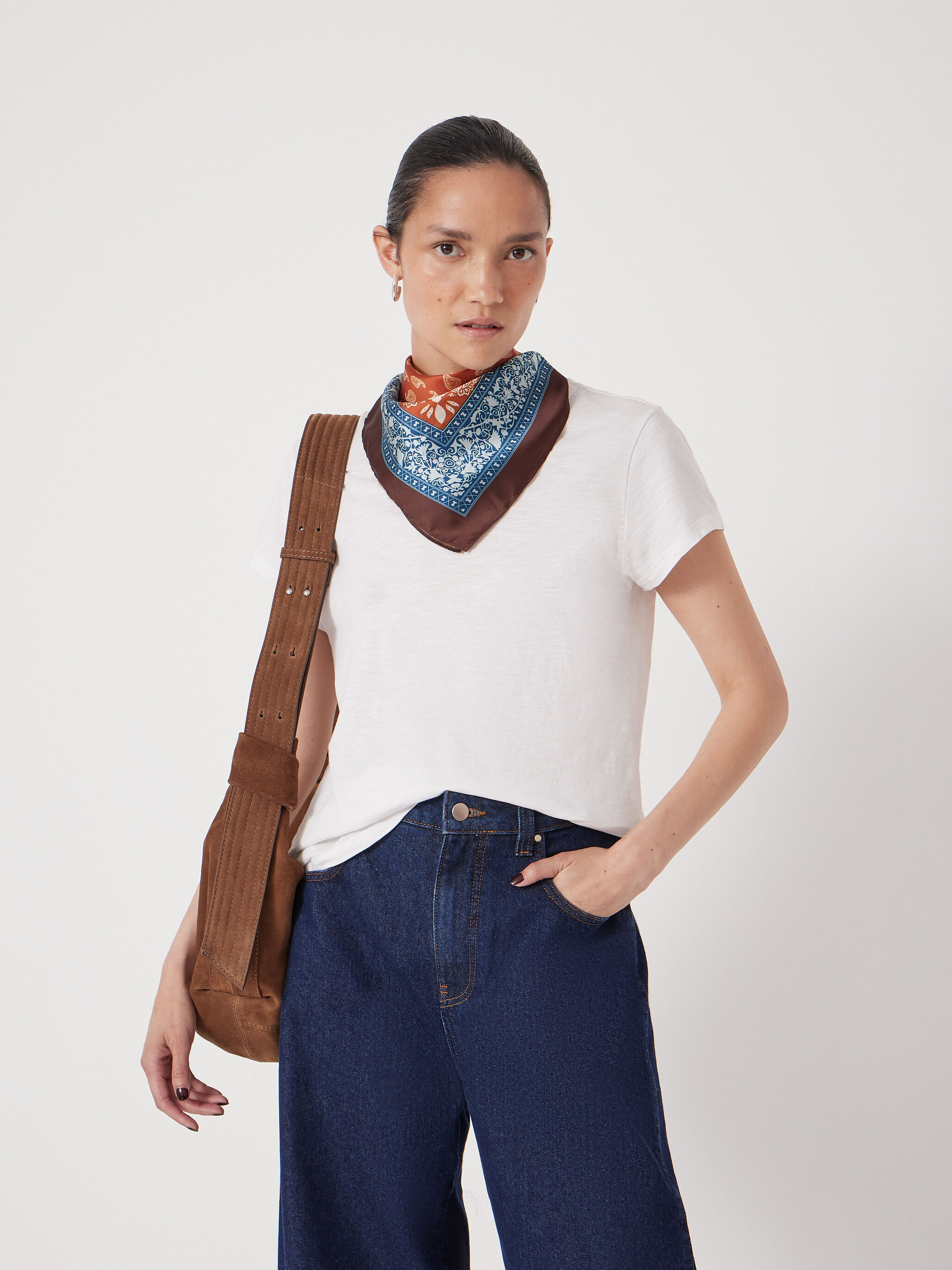 Lightweight Printed Scarf