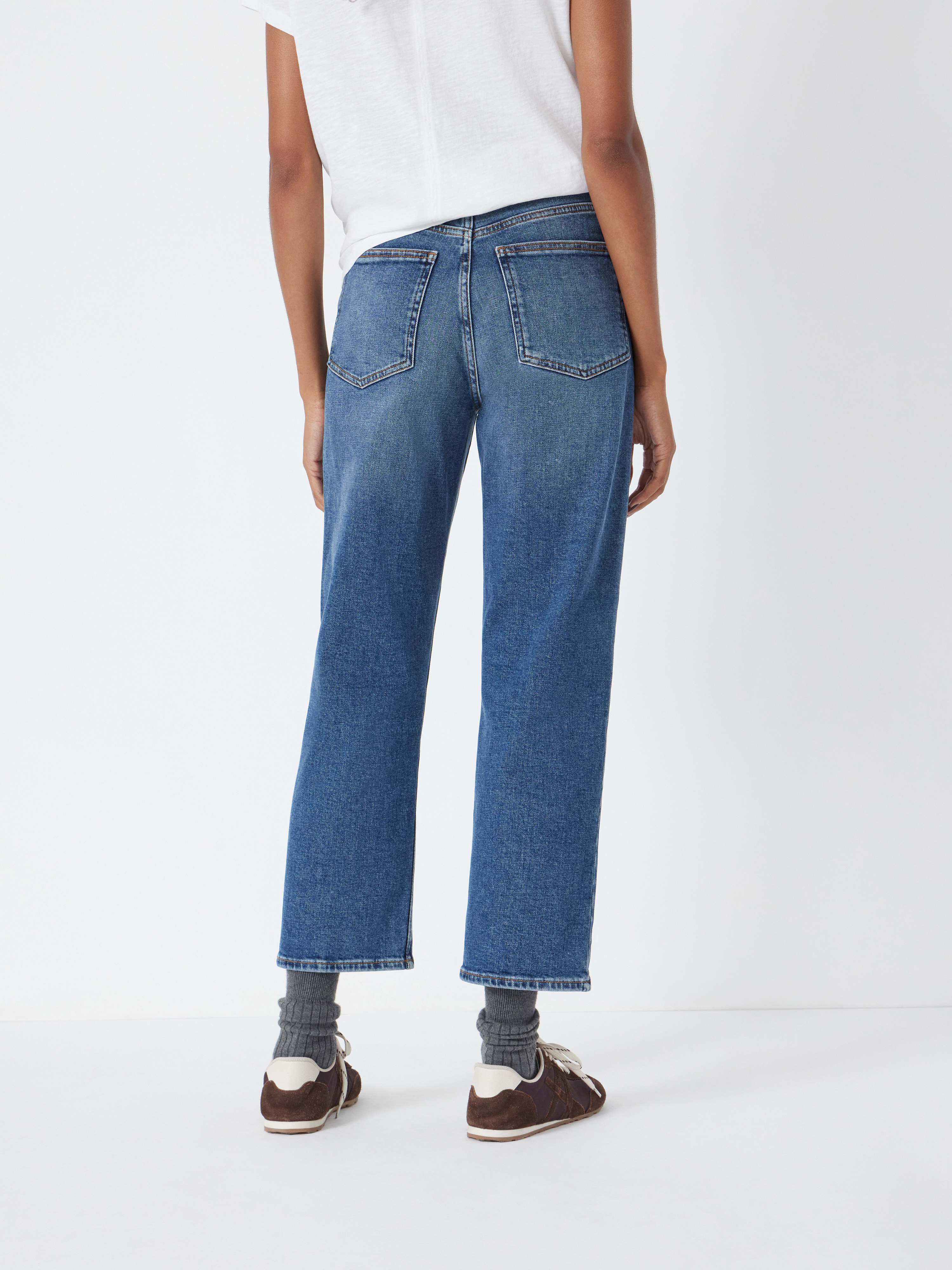 Nina Straight Crop Jeans