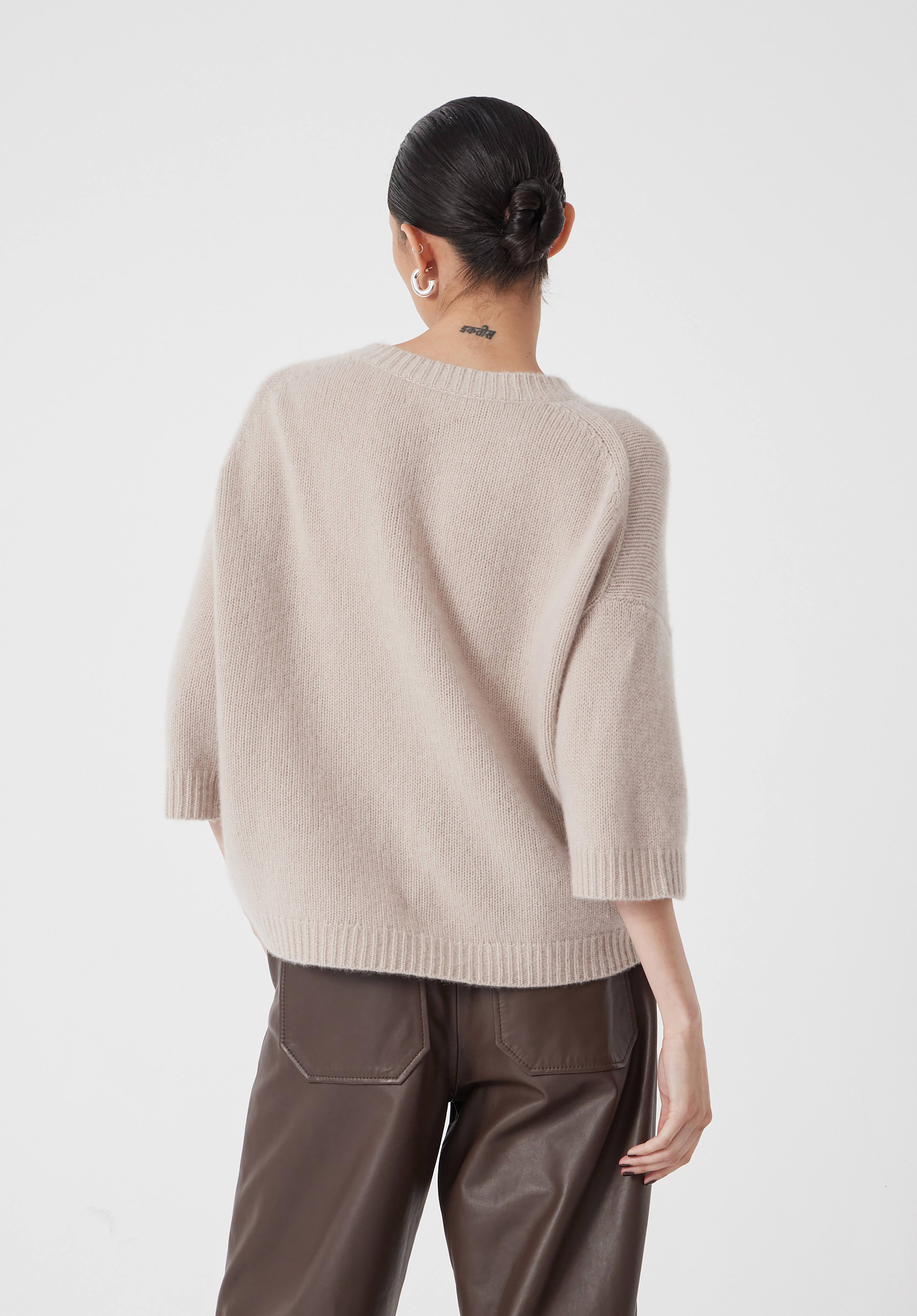 Cherrie Chunky Cashmere Tee