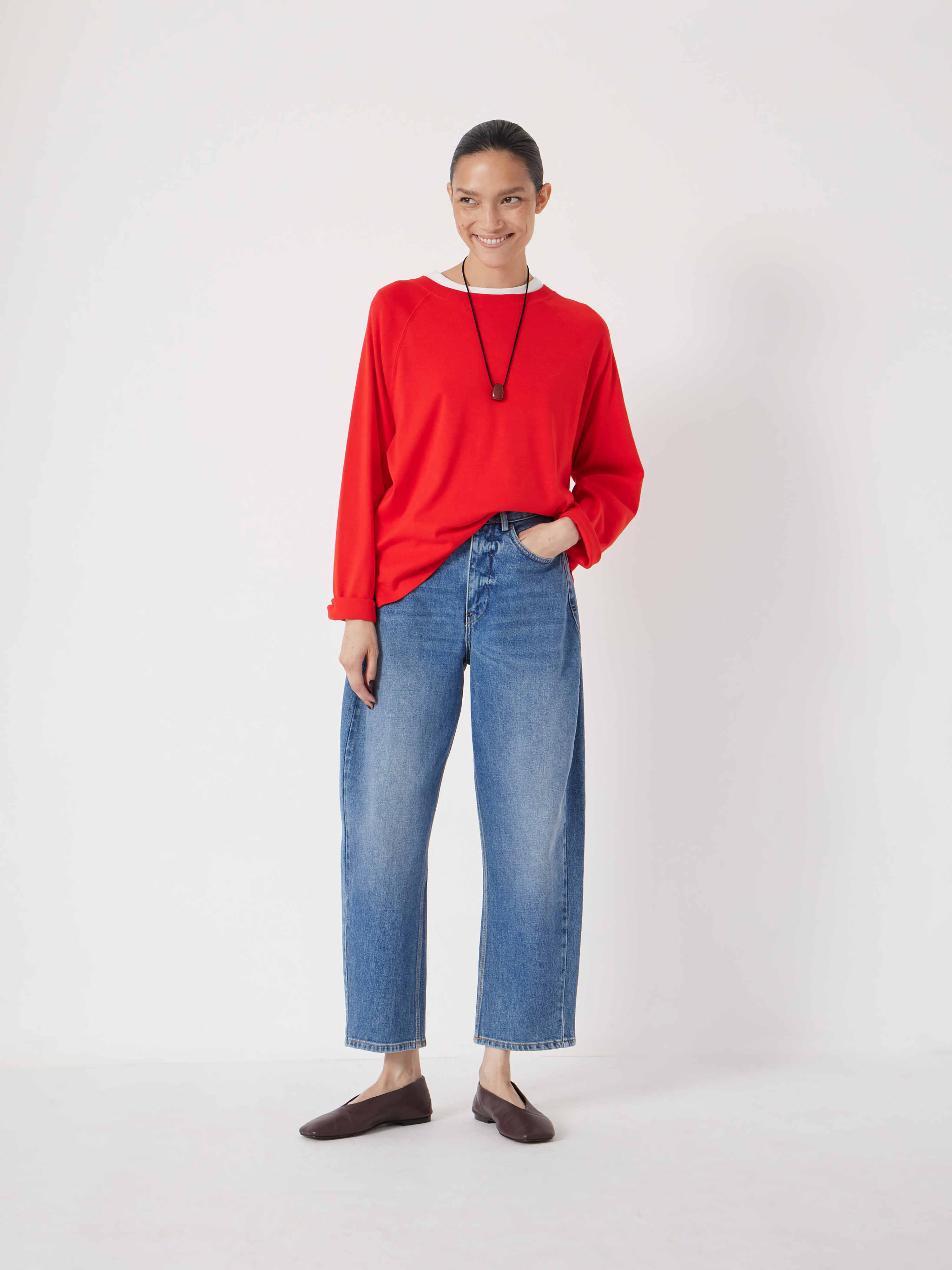 Matilda Cotton Raglan Top