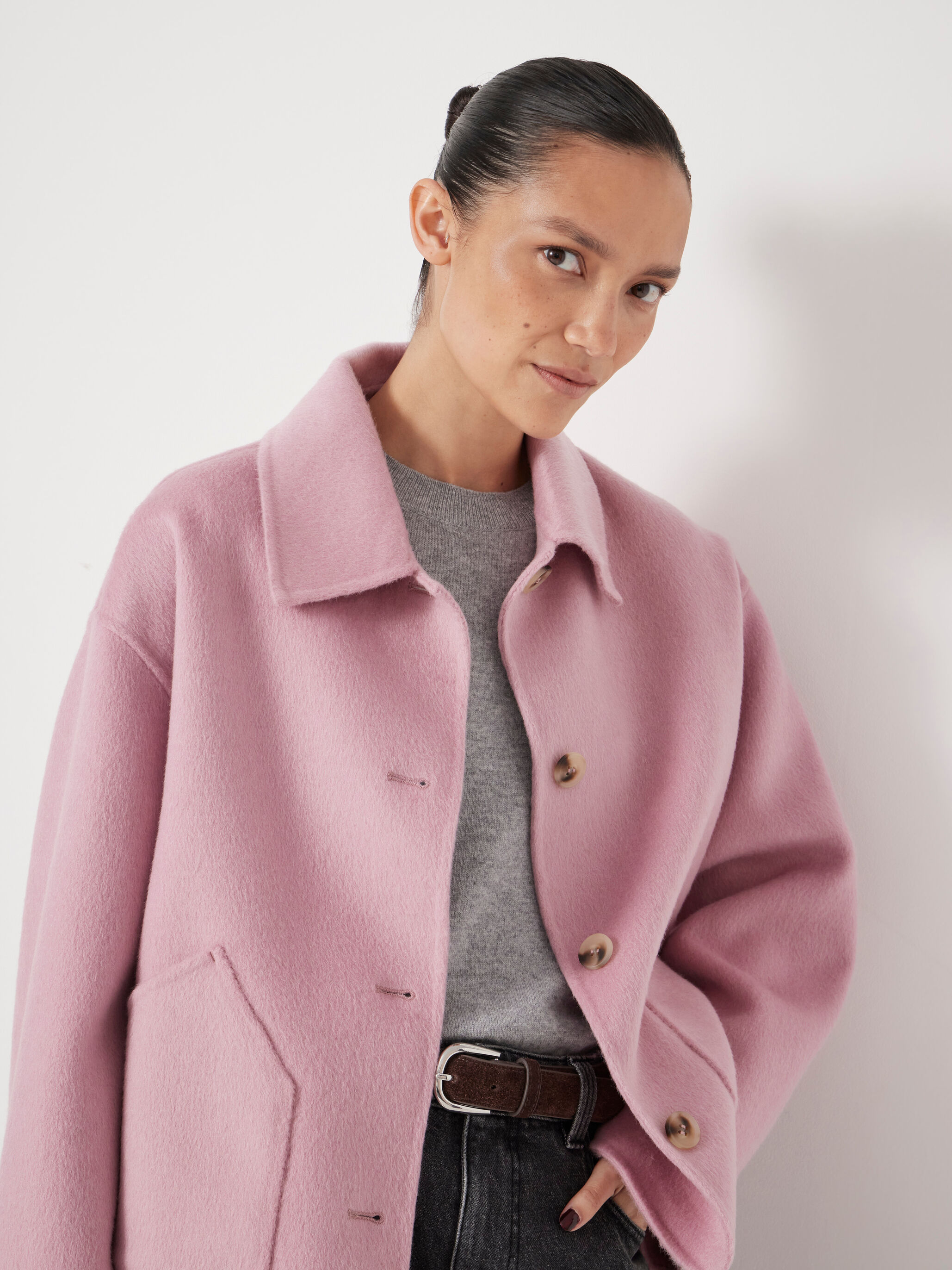 Pure Wool Double Faced Jacket