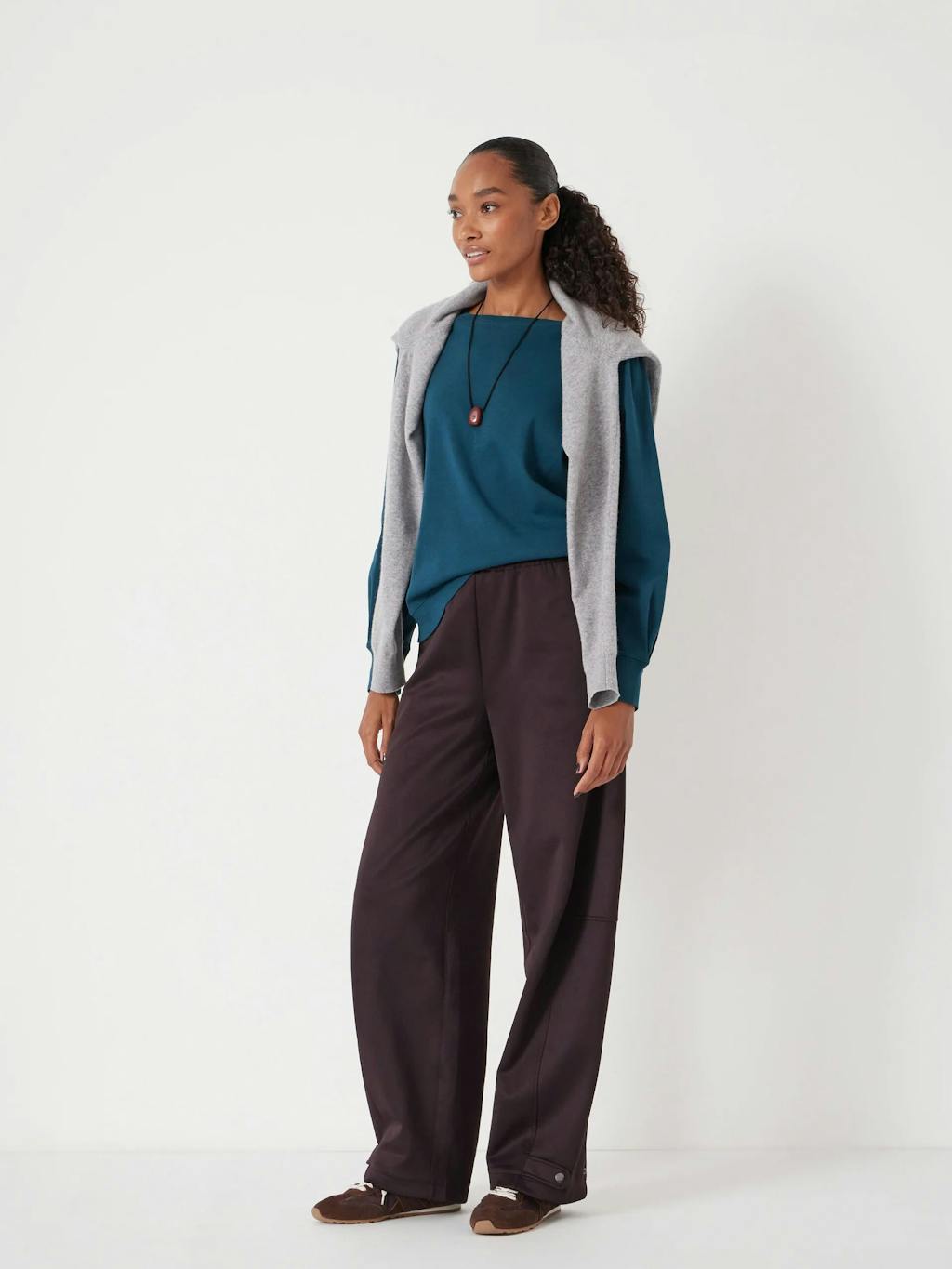 007404-1709-01 Emily Puff Sleeve Cotton Jersey Top