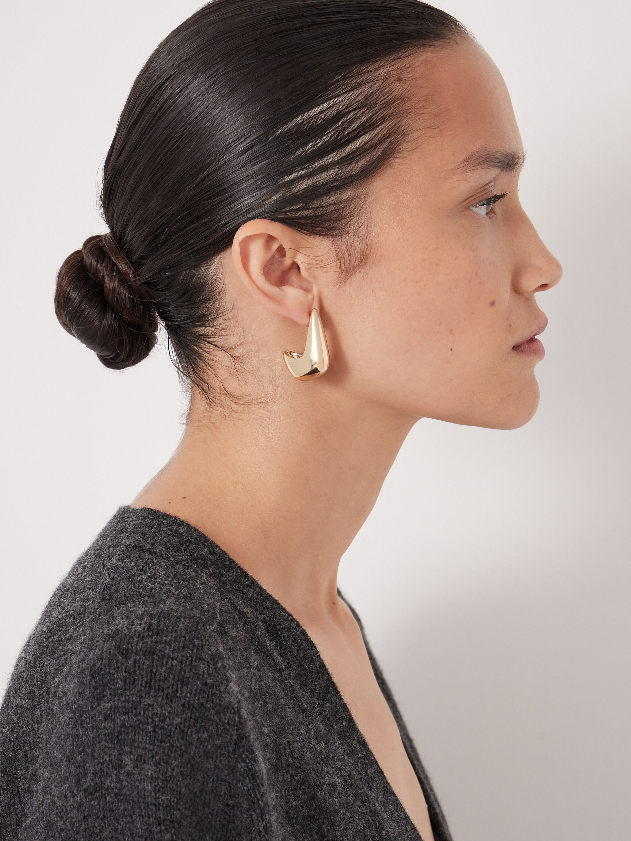 Sculptural Dome Earrings